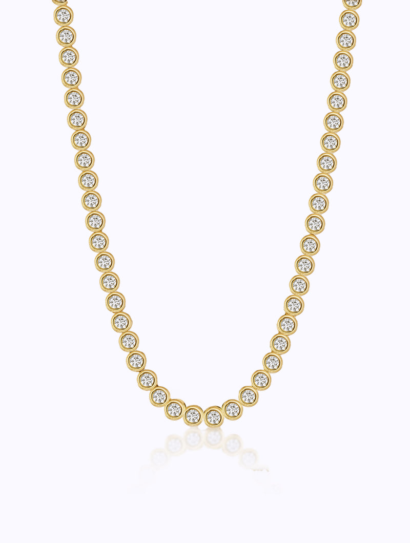 JUMBO AURA TENNIS NECKLACE