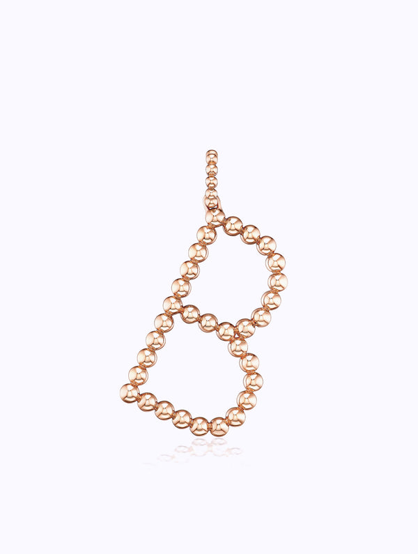 JUMBO CONFETTI LETTER PENDANT