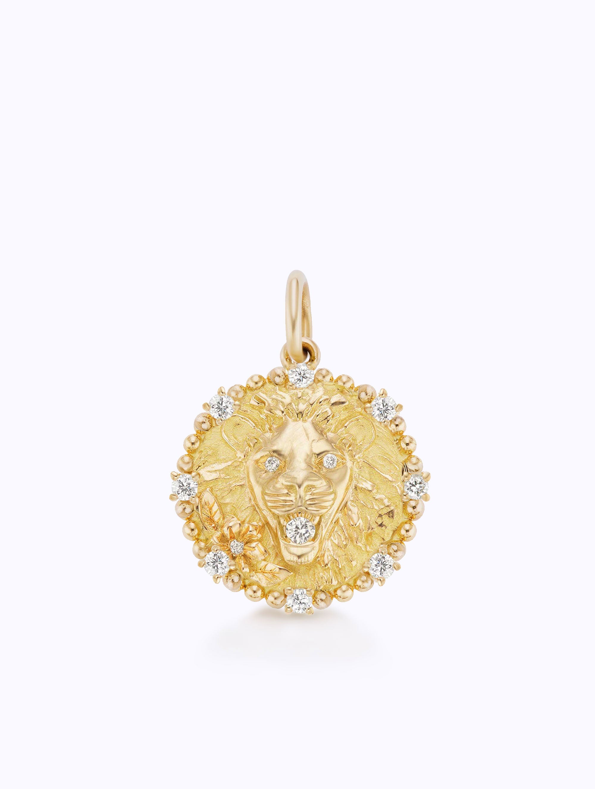 8 DIAMOND ZODIAC MEDALLION