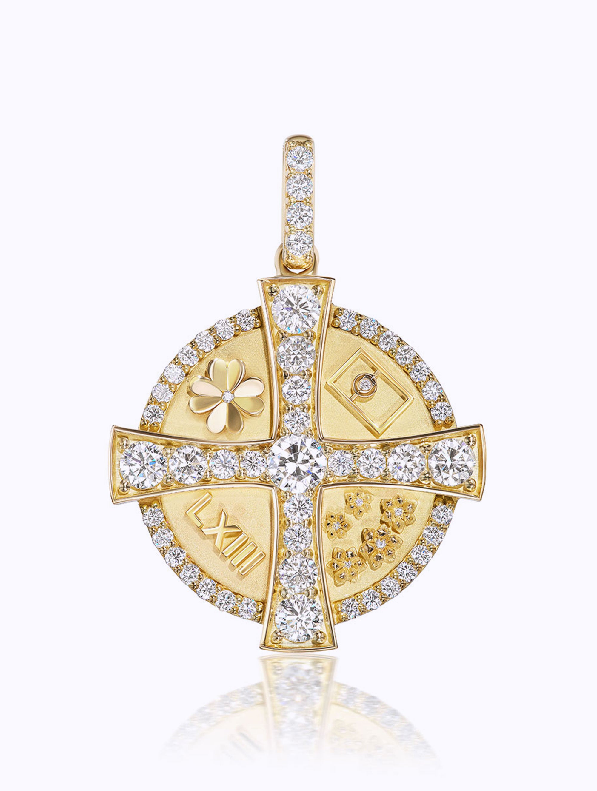 MEMOIR DIAMOND CROSS MEDALLION