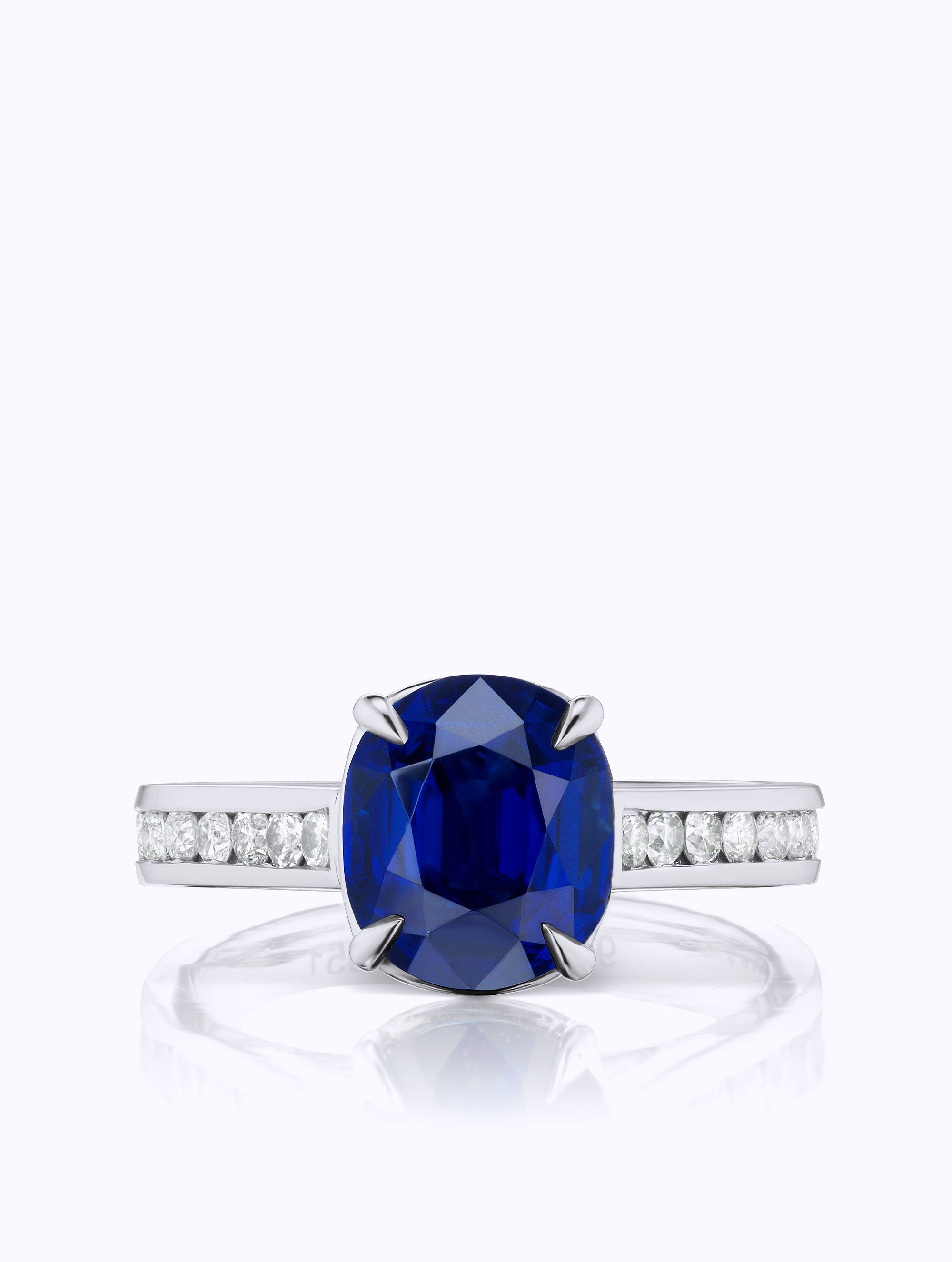 Nathali Sapphire & Diamond Ring