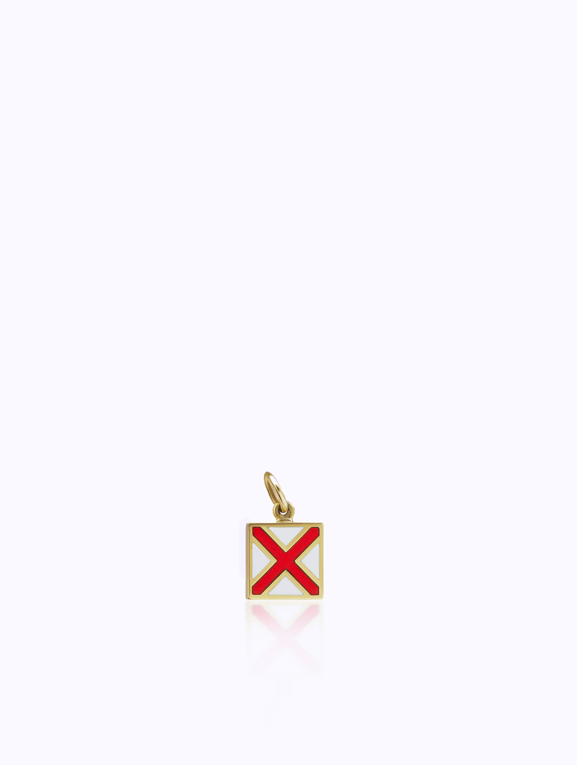 Memoir NAUTICAL SIGNAL FLAG INITIAL CHARM