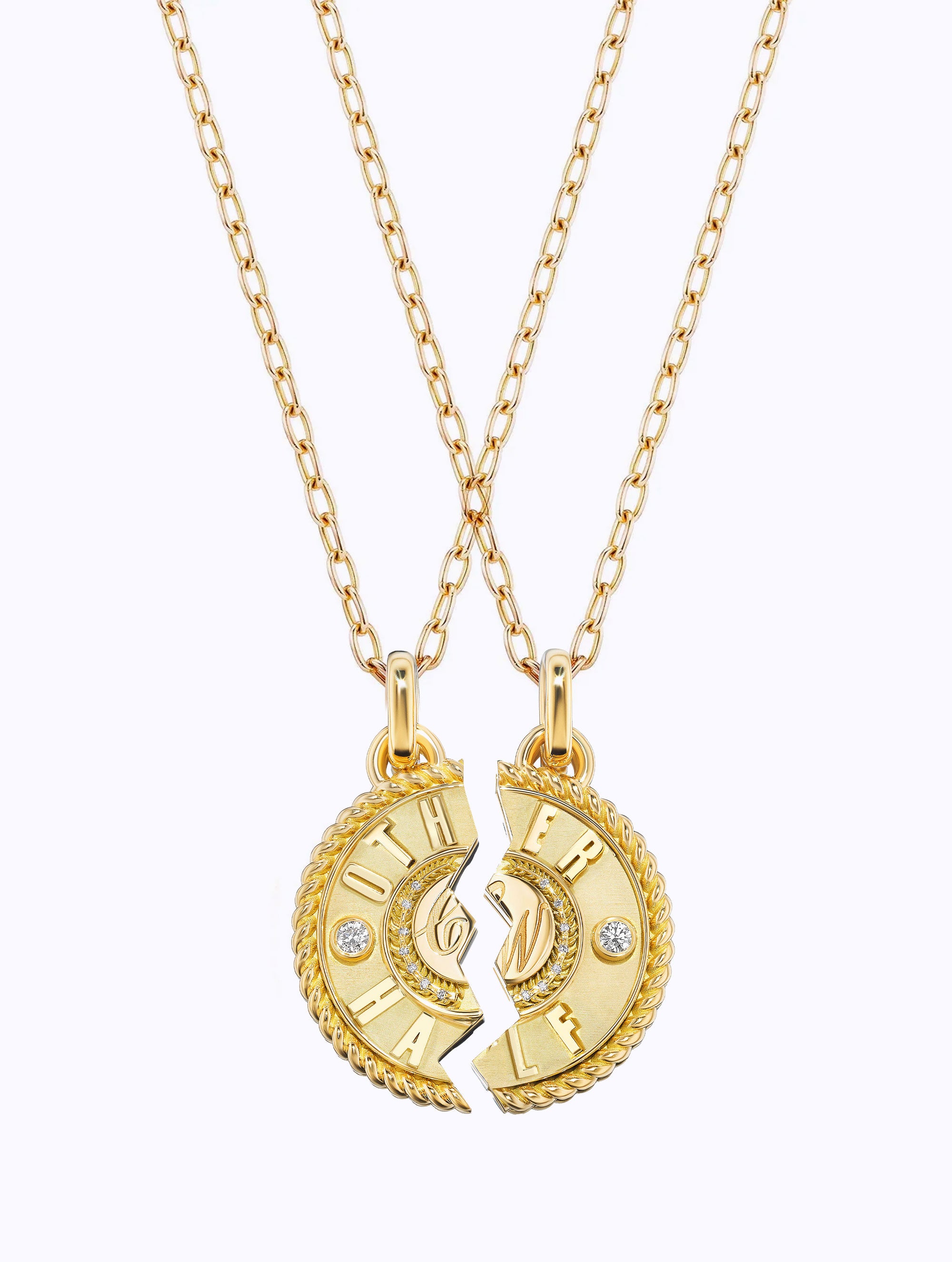 'OTHER HALF' DUET MEDALLION SET