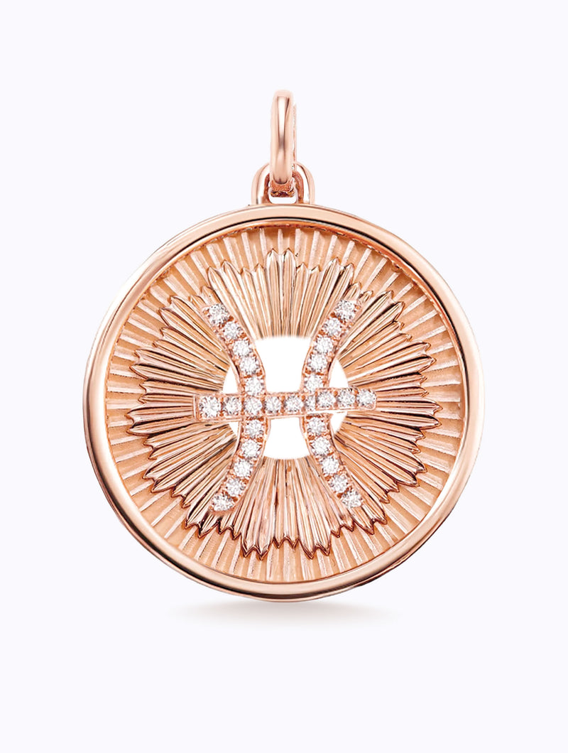 Aurora Zodiac Medallion