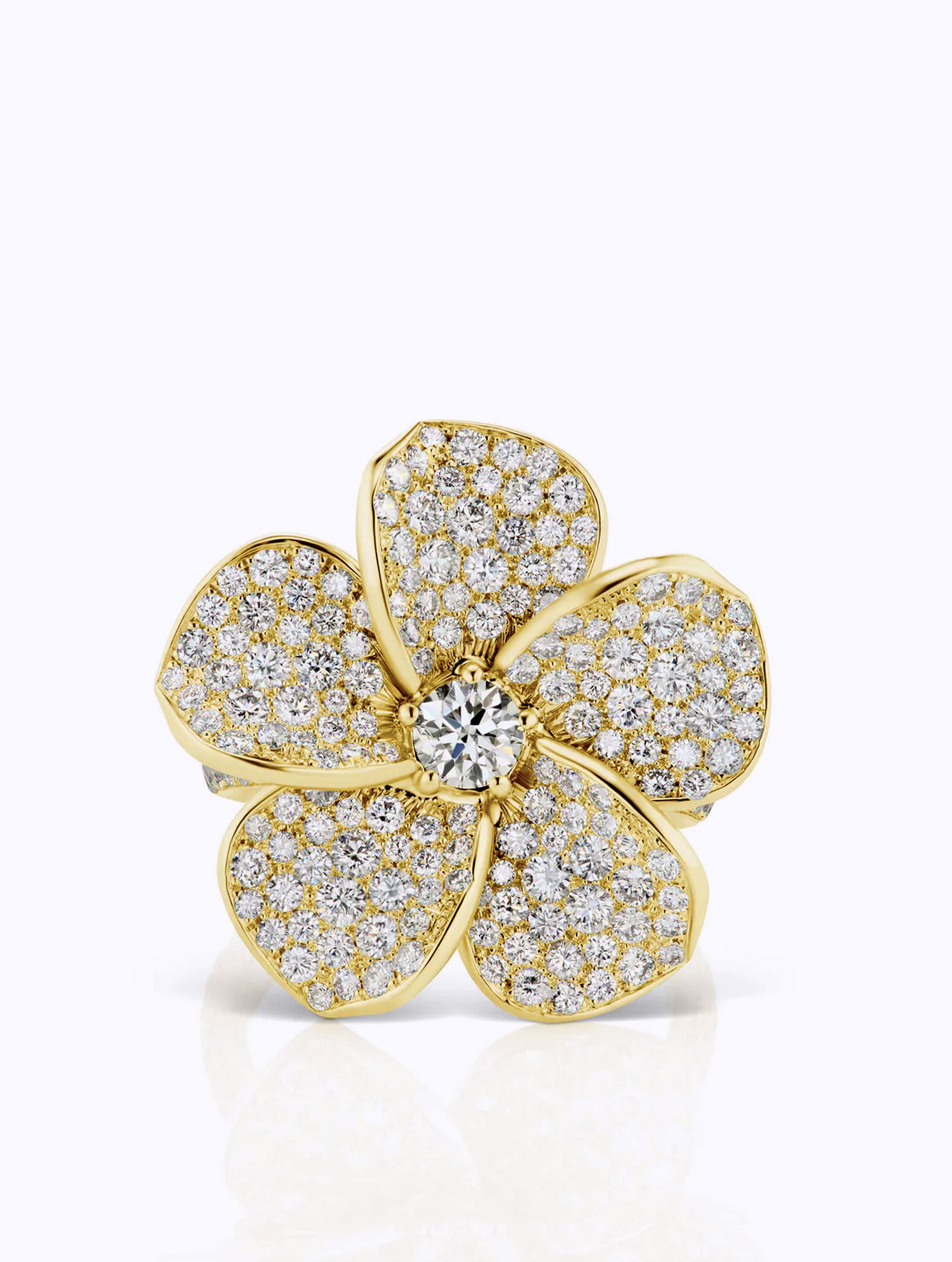 PLUMERIA DIAMOND RING