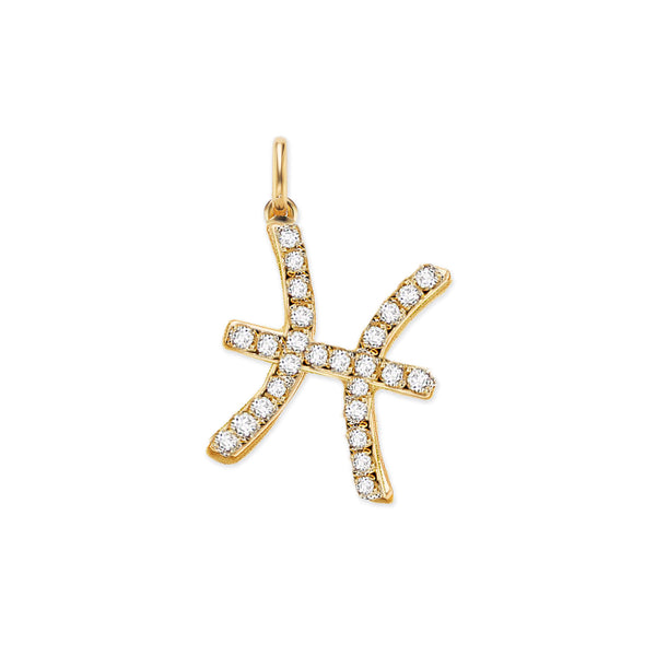 Aurora Diamond Zodiac Pendant