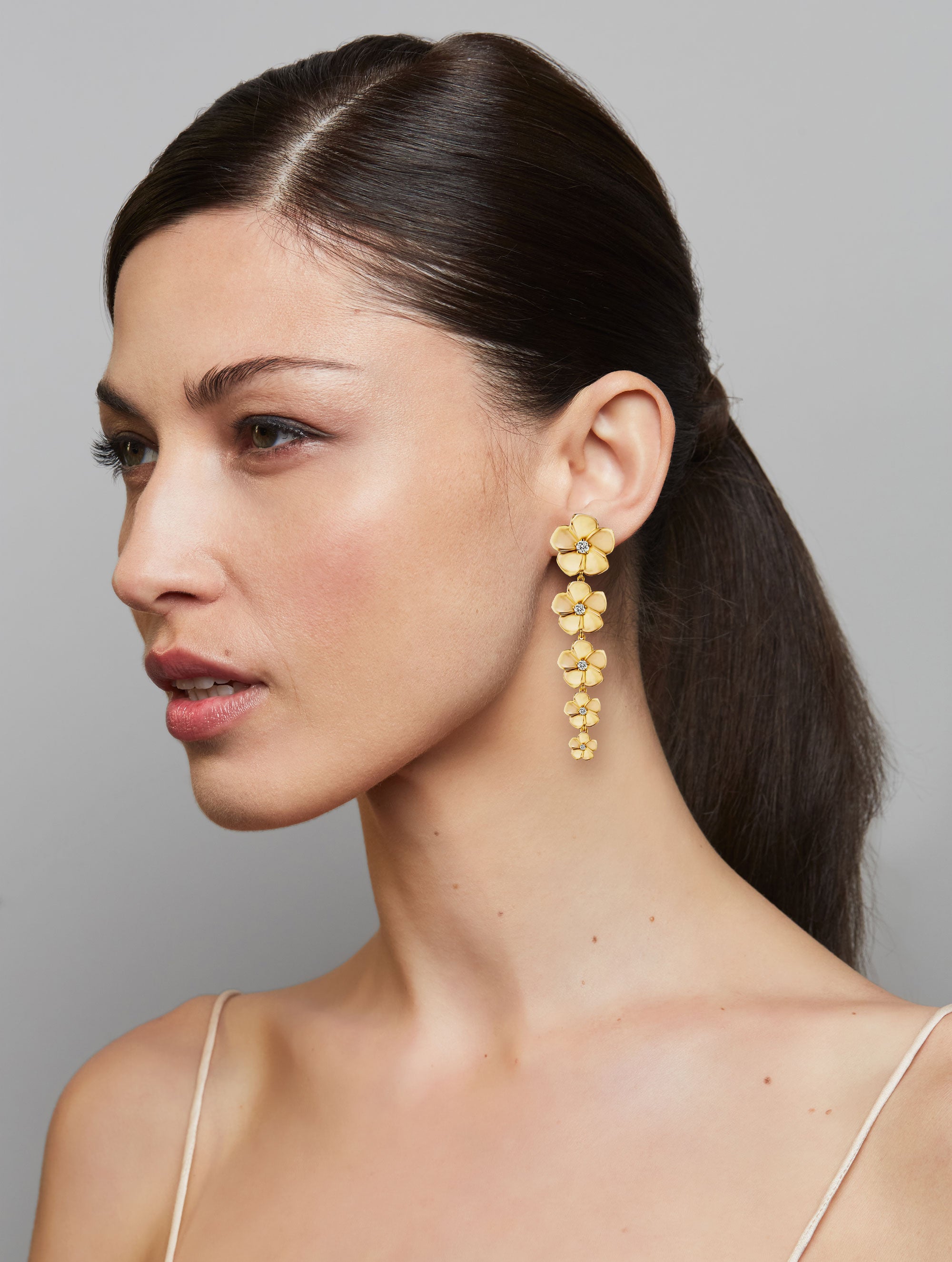PLUMERIA BOUQUET EARRINGS