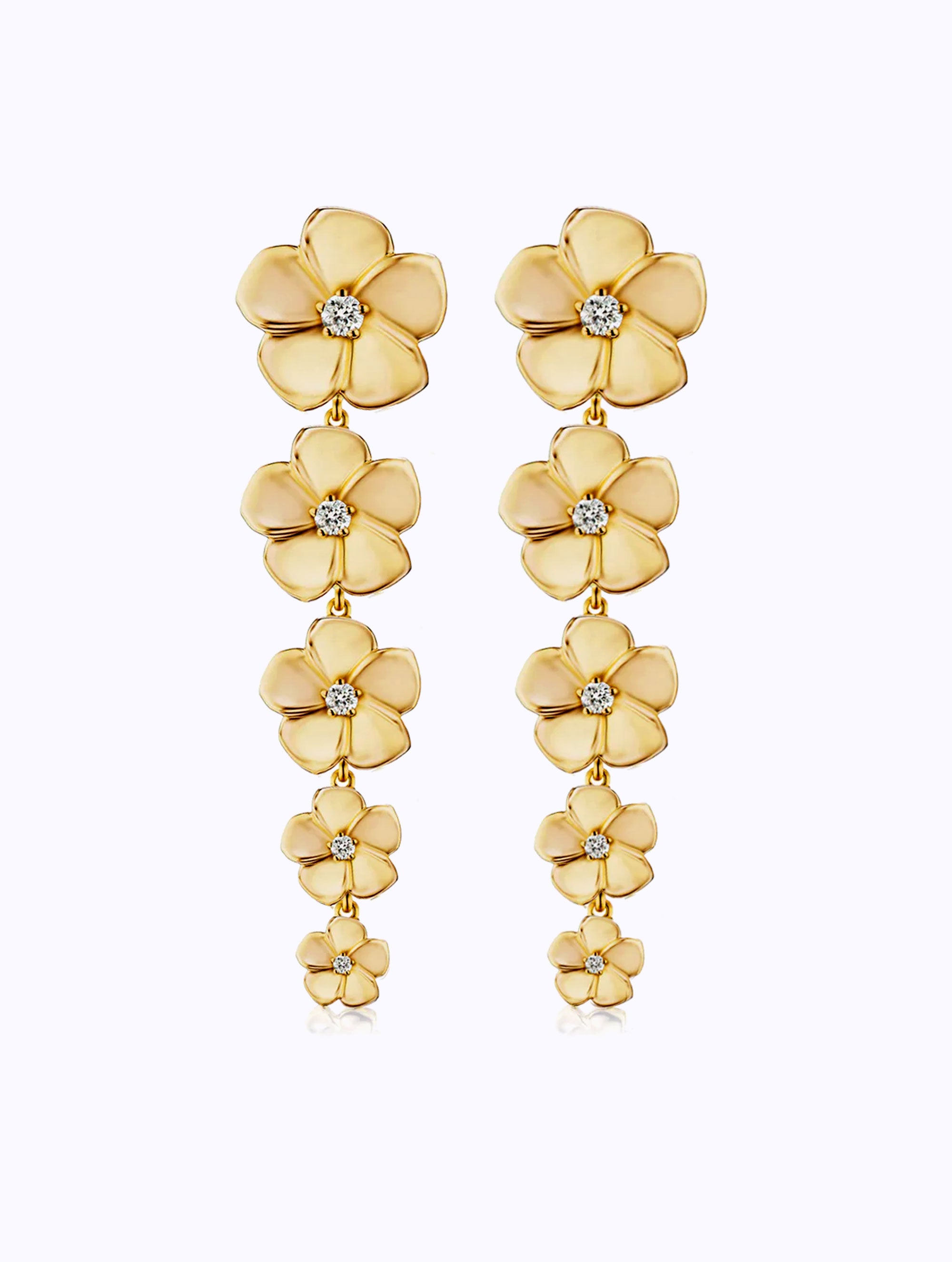PLUMERIA BOUQUET EARRINGS