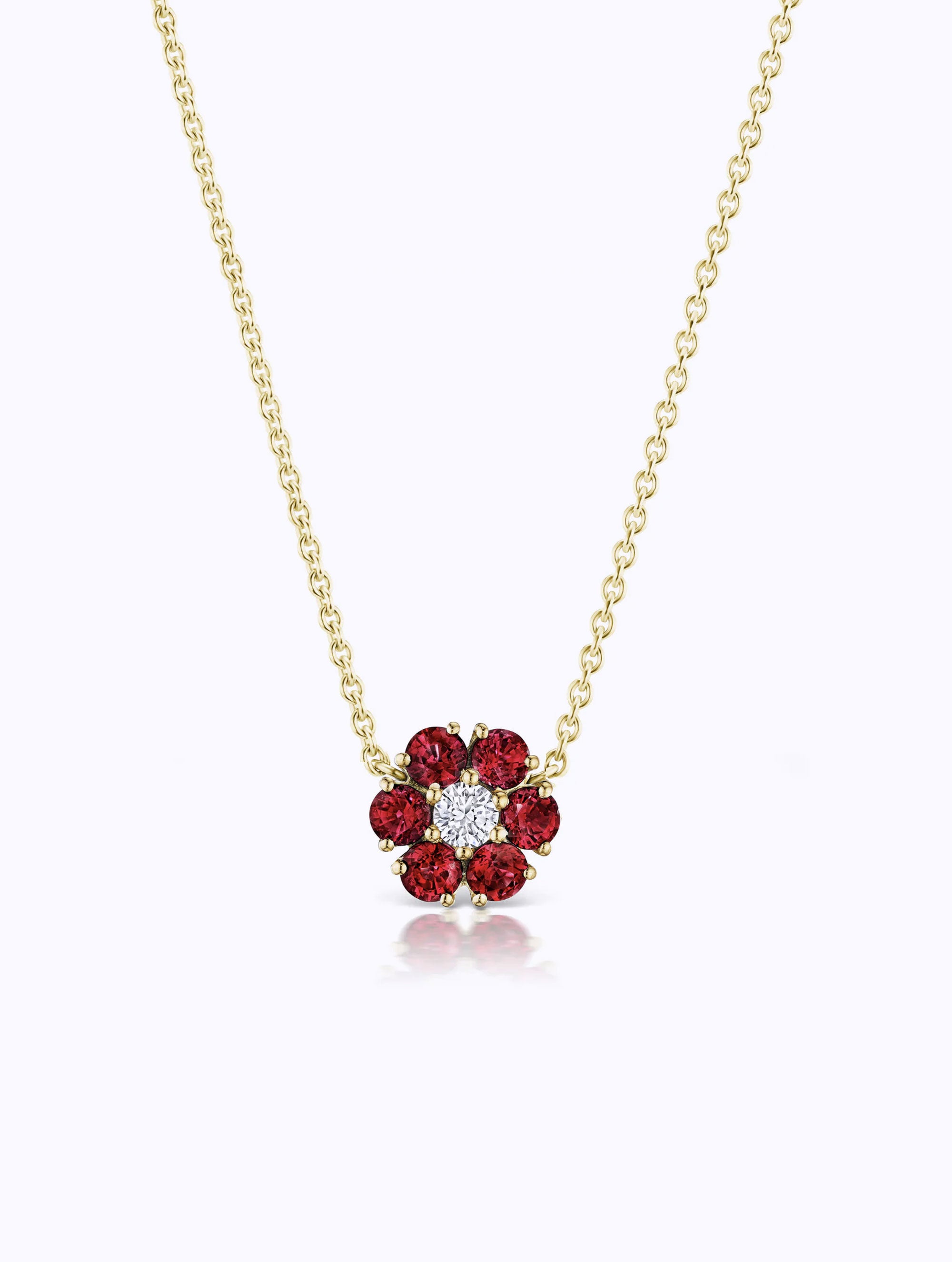 POSEY RUBY & Diamond NECKLACE