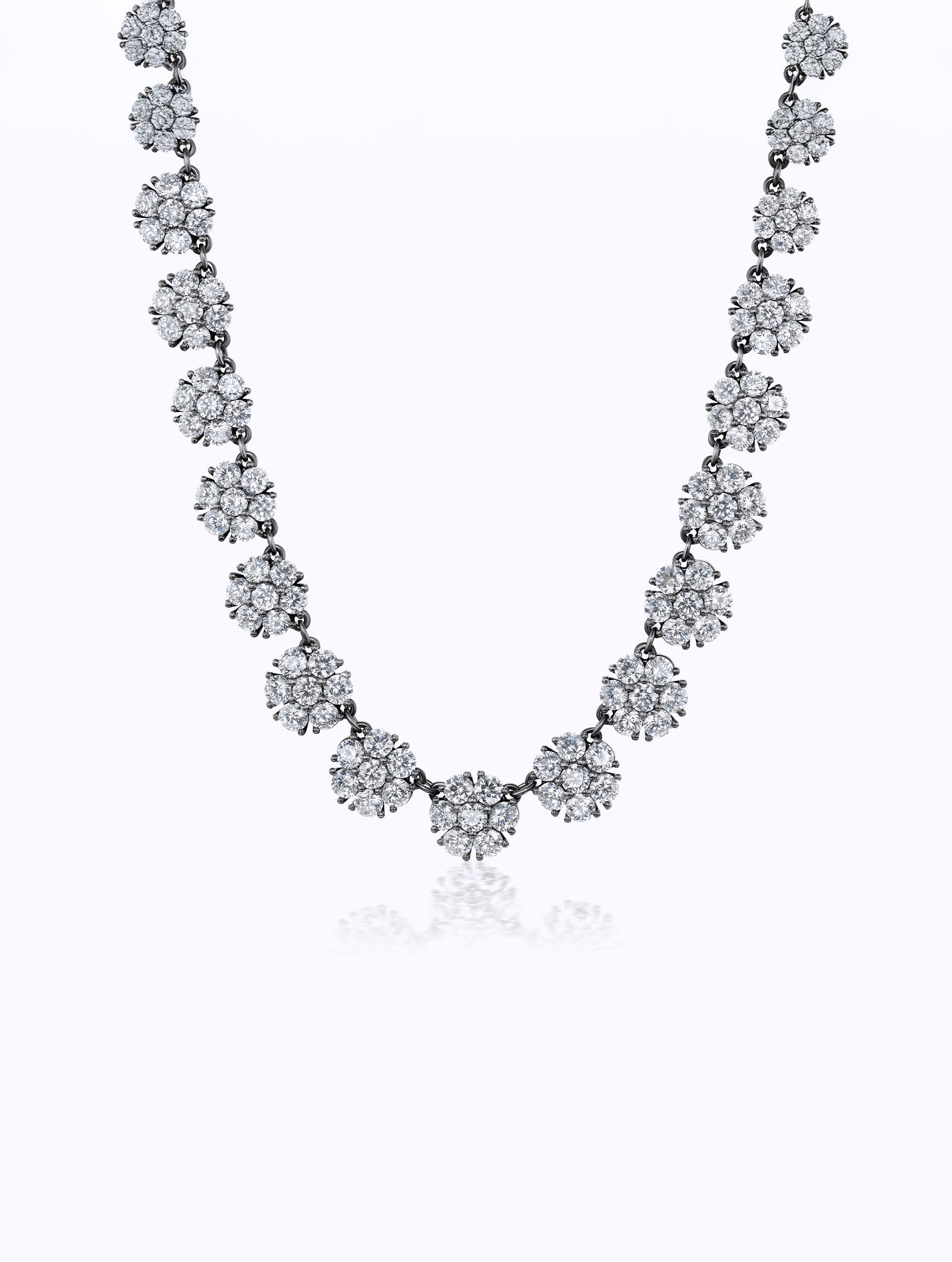 Posey Shadow Diamond Necklace