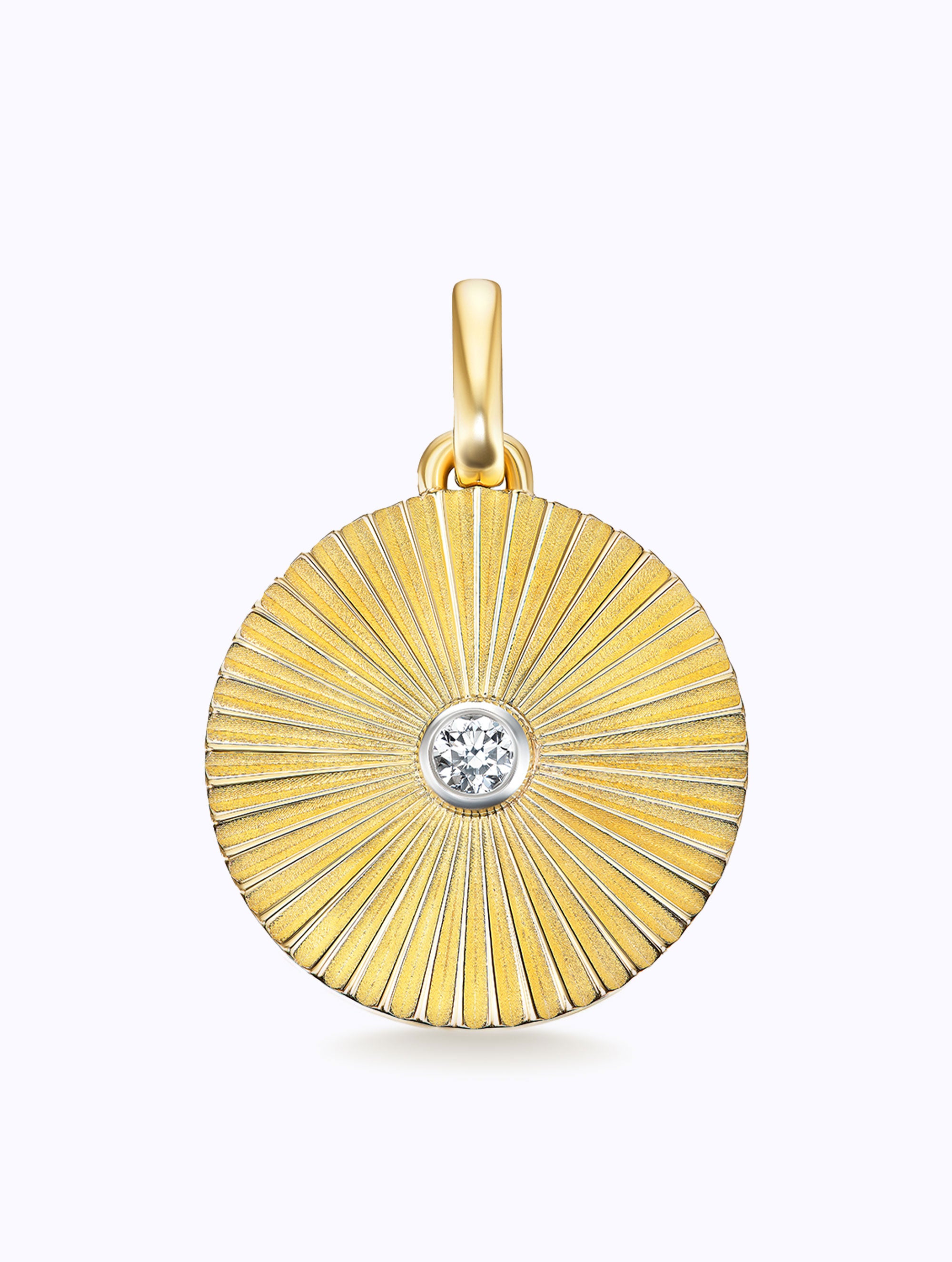 AURORA RAY DIAMOND MEDALLION