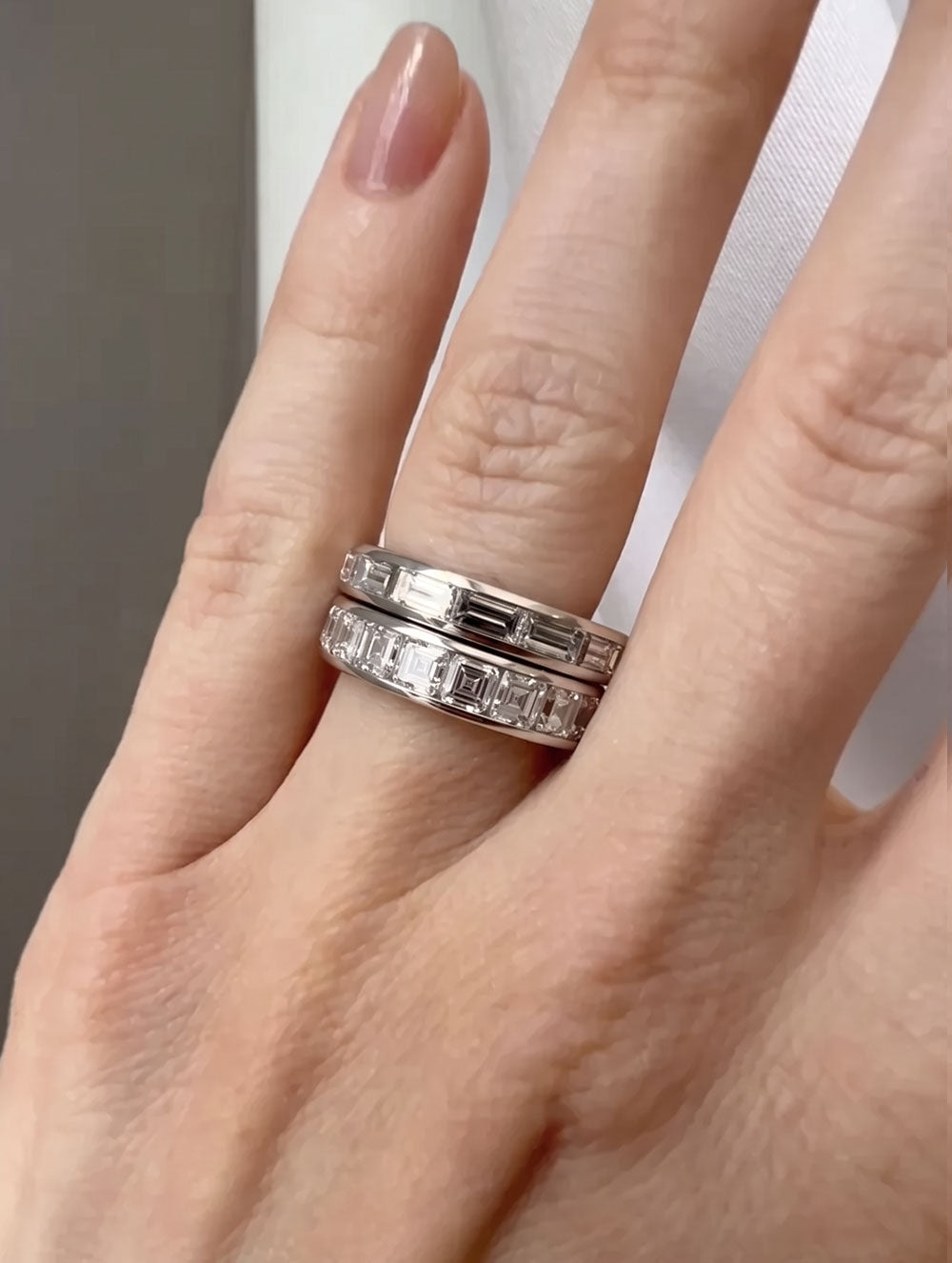 REGENT CARRÉ CUT ETERNITY RING