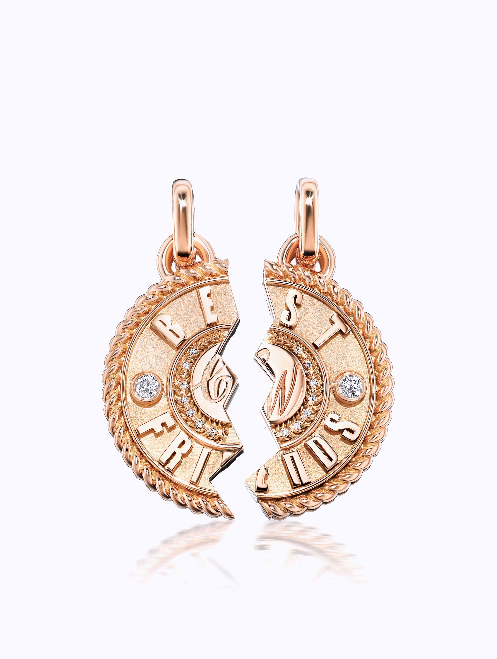 'BEST FRIENDS' DUET MEDALLION SET