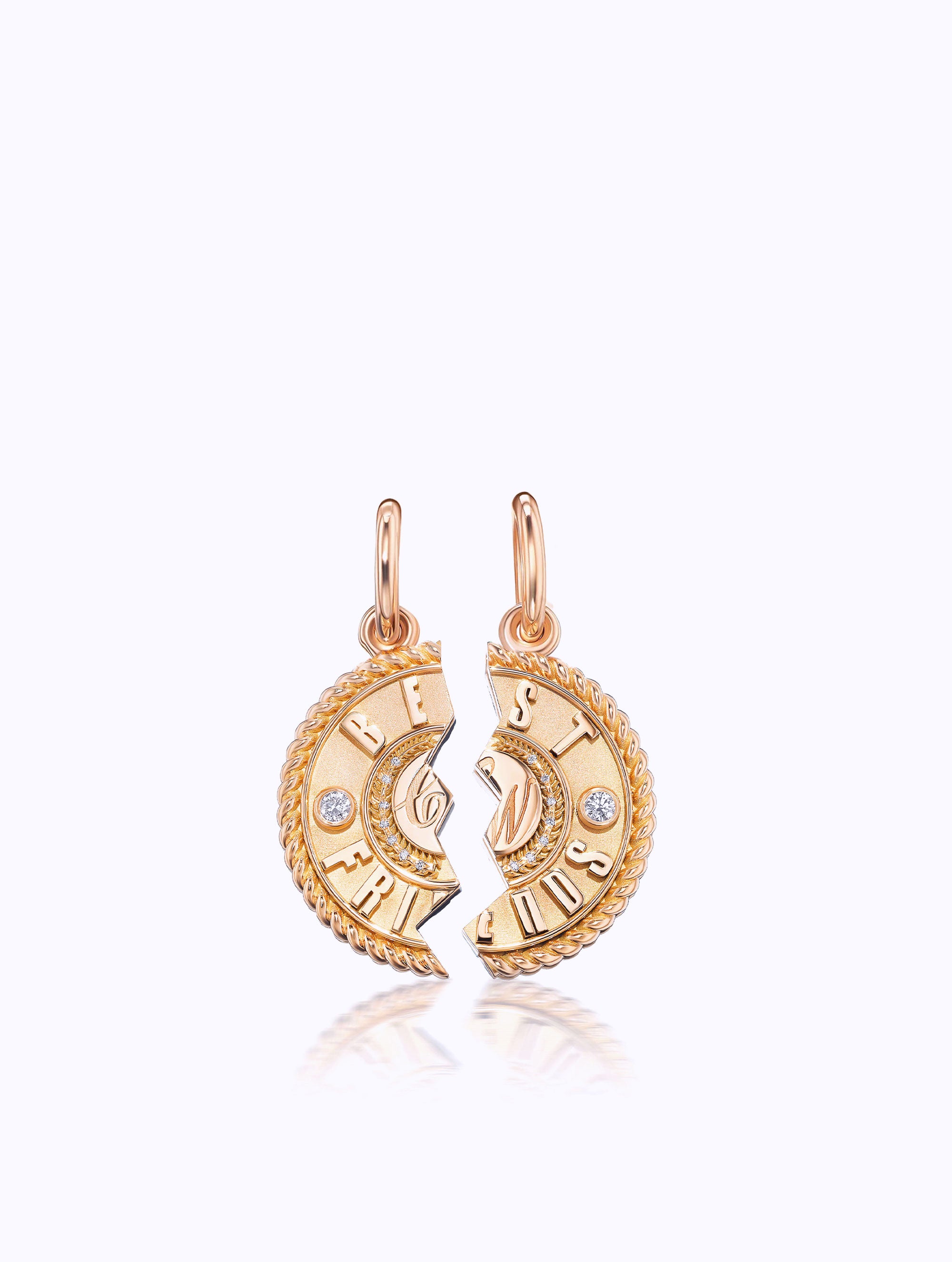'BEST FRIENDS' DUET MEDALLION SET