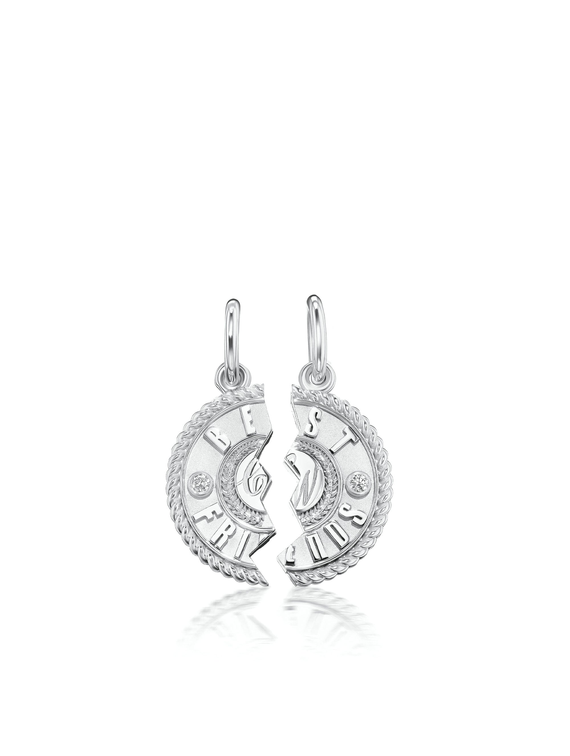 'BEST FRIENDS' DUET MEDALLION SET