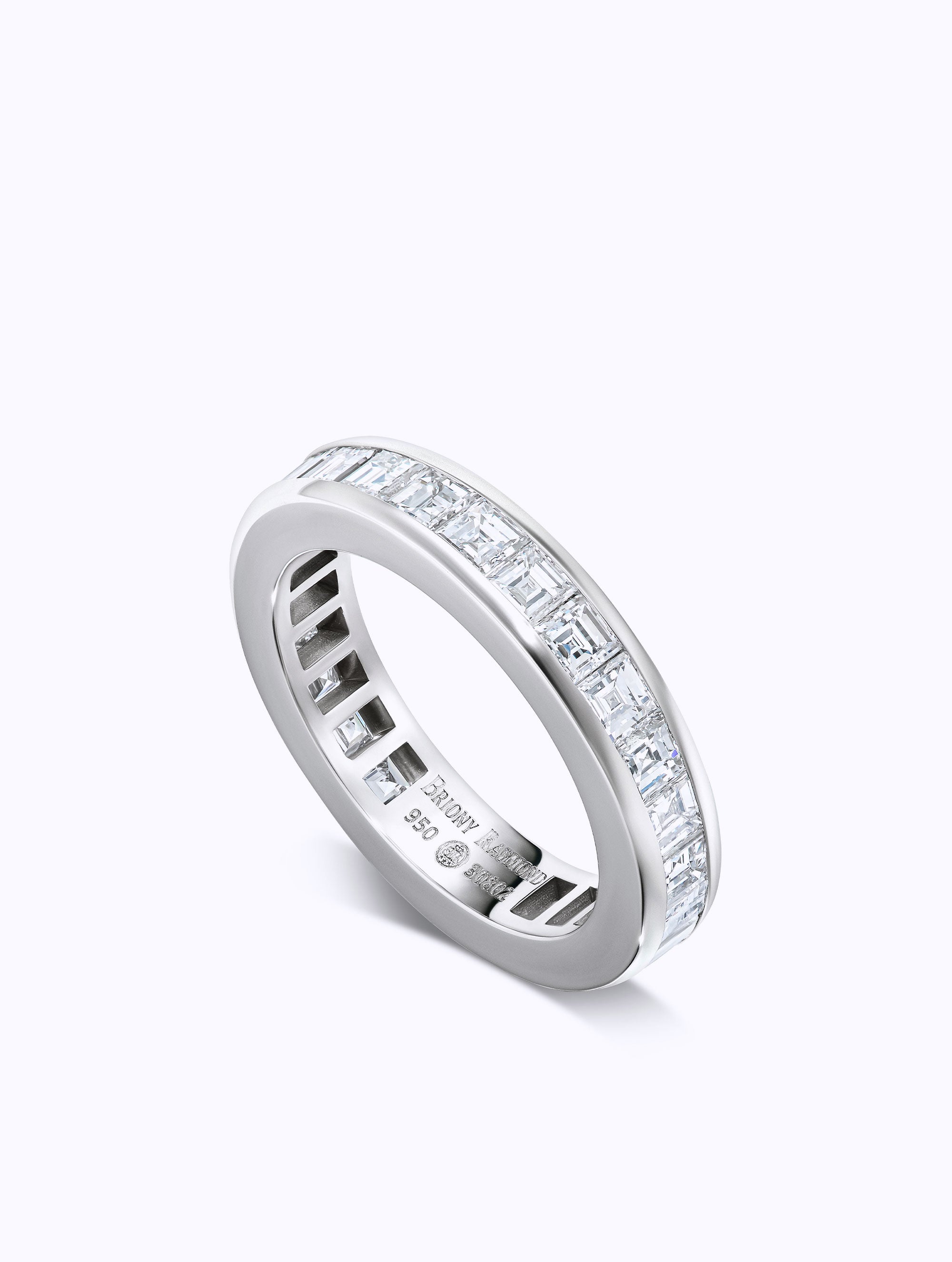 REGENT CARRÉ CUT ETERNITY RING