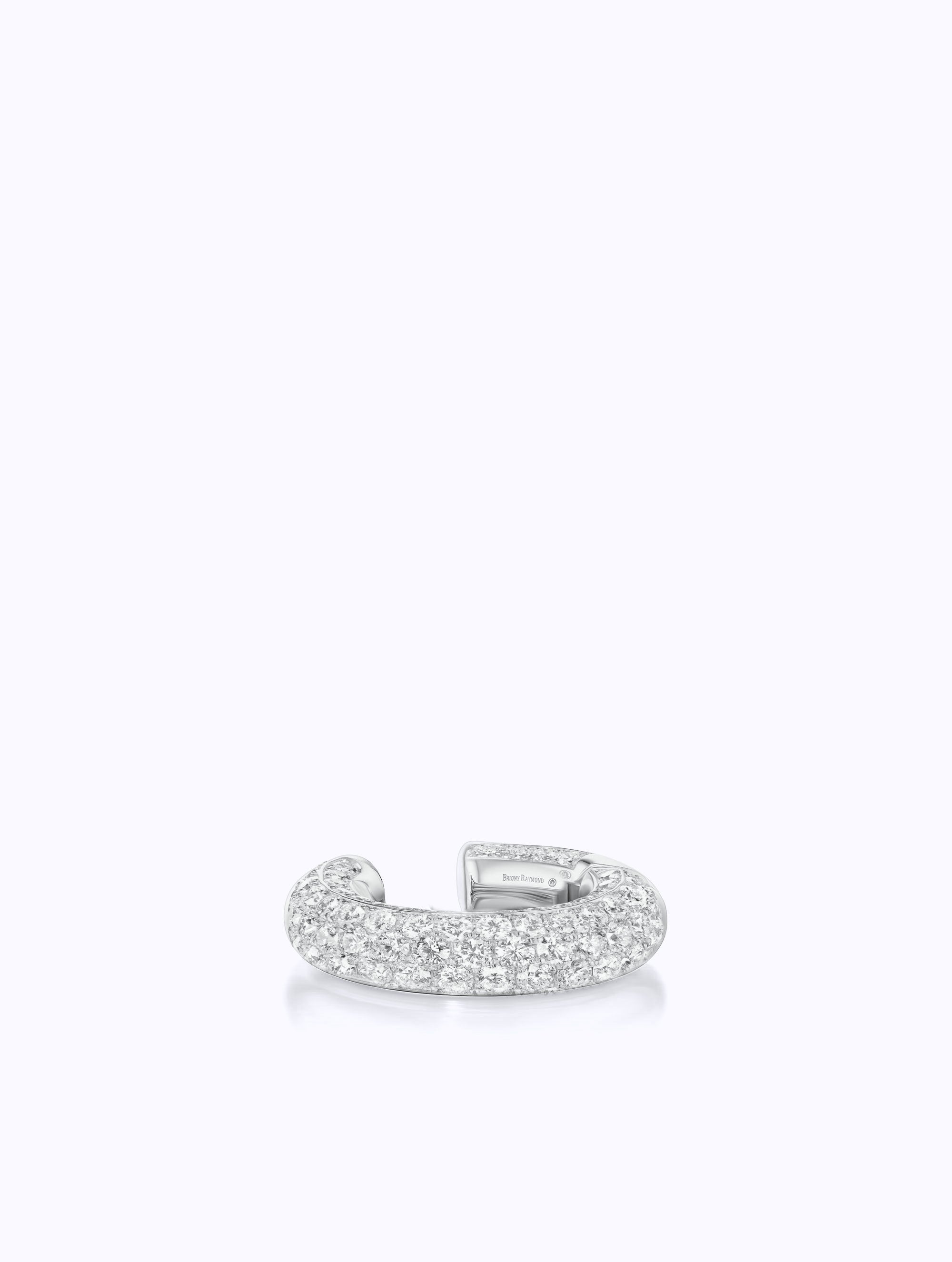 Slim Sloan Pavé Diamond Ear Cuff