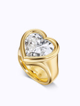 SLOAN DIAMOND HEART RING