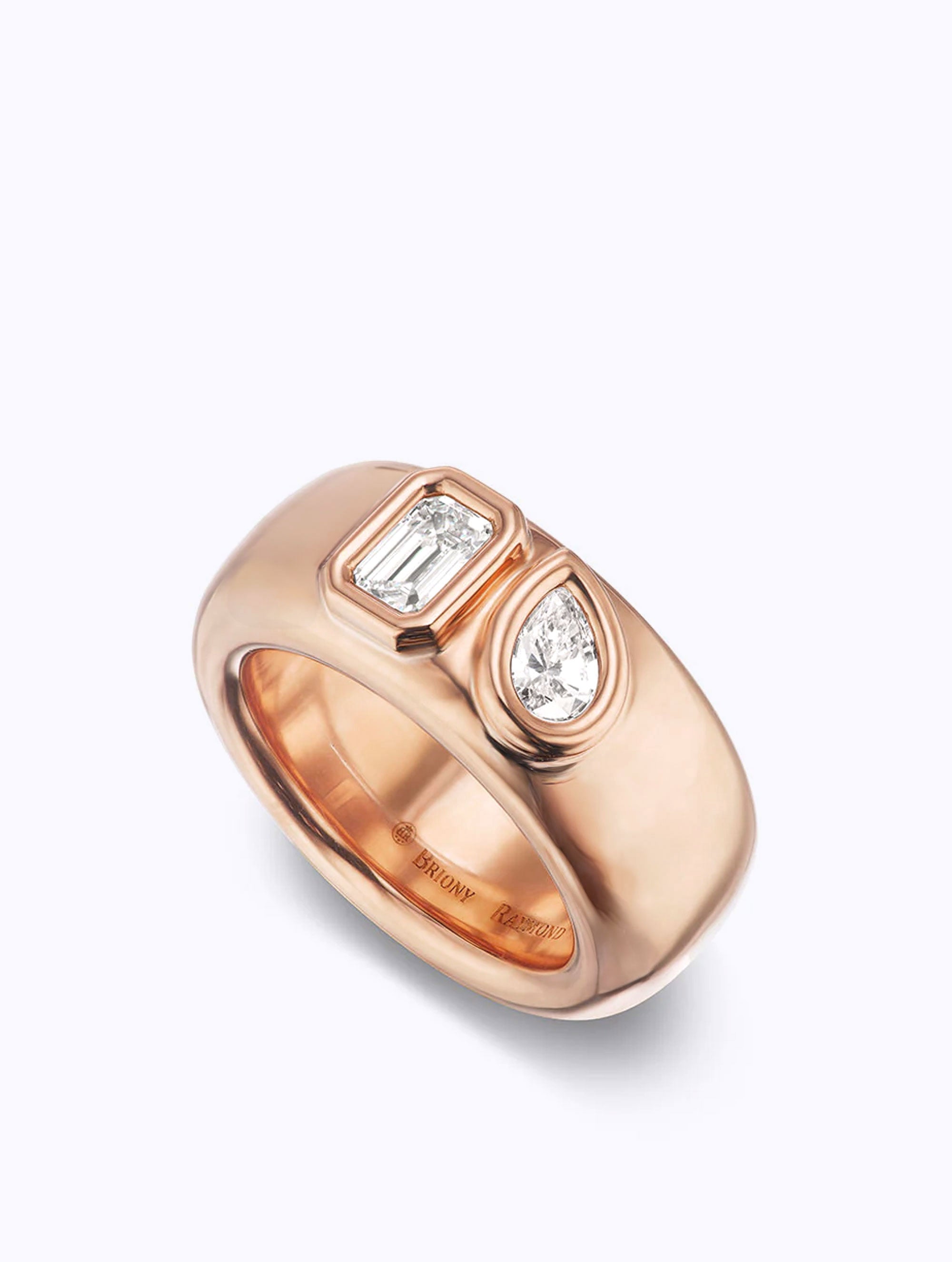 SLOAN DIAMOND TWIN RING