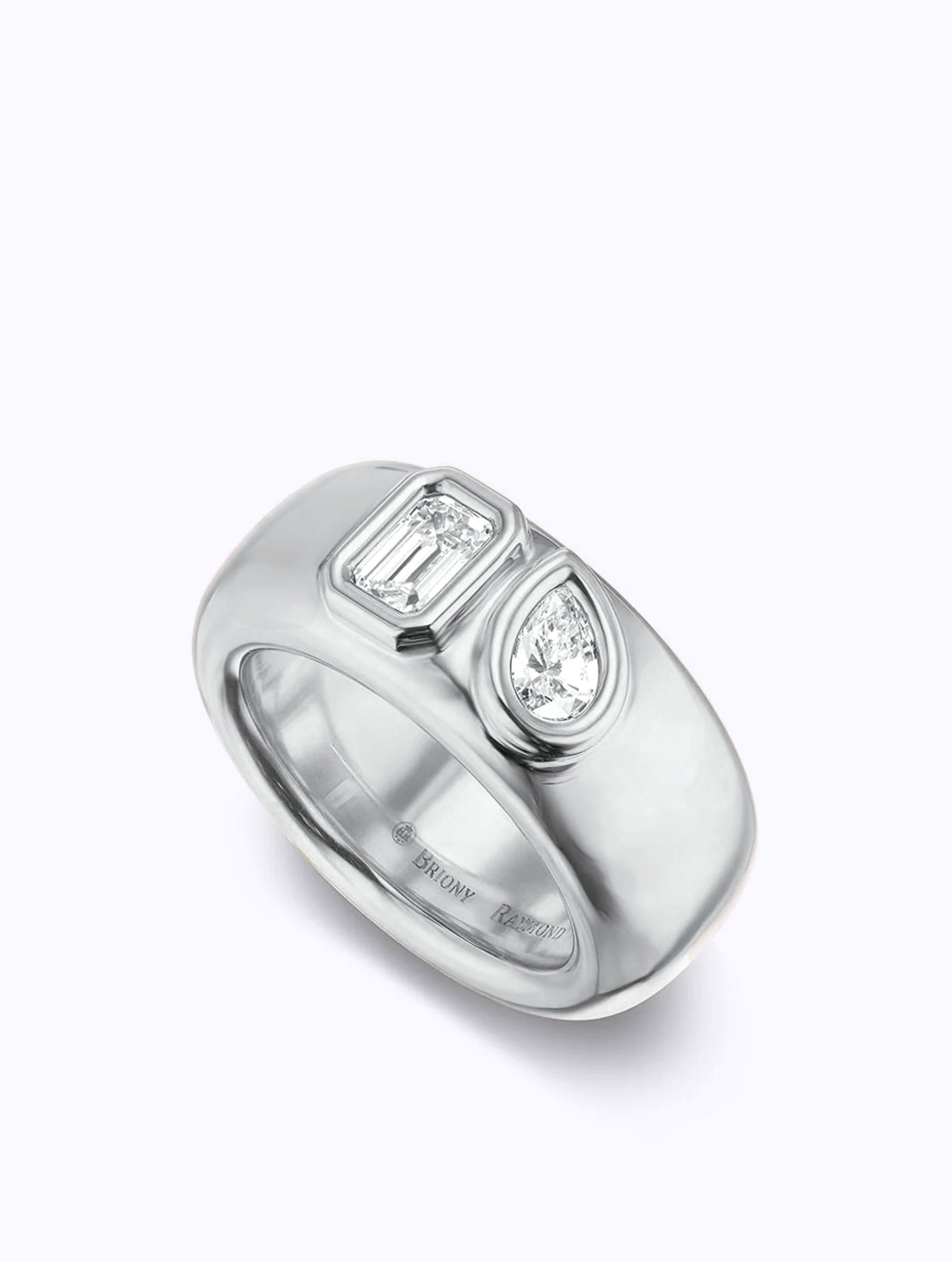 SLOAN DIAMOND TWIN RING