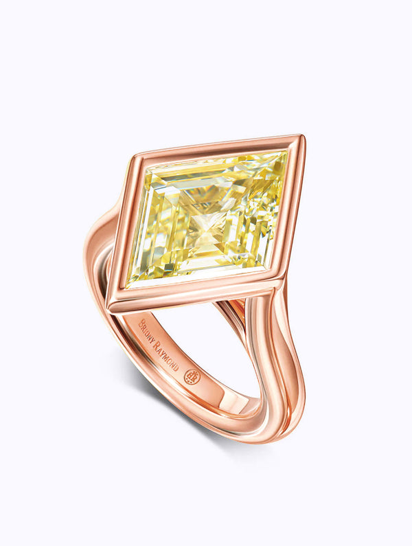 SLOAN LOZENGE DIAMOND SOLITAIRE RING