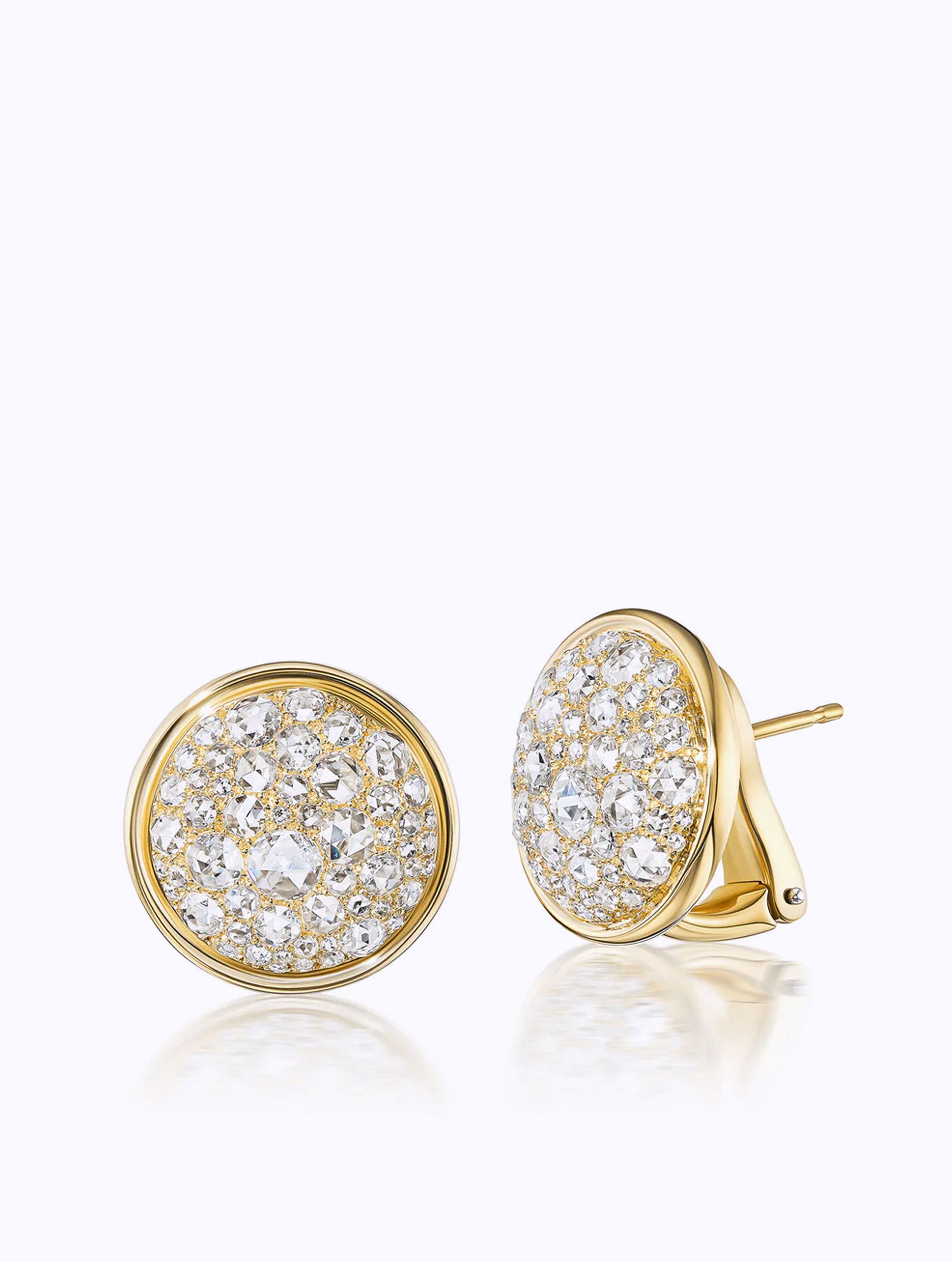 SLOAN ROSE CUT DIAMOND EARRINGS