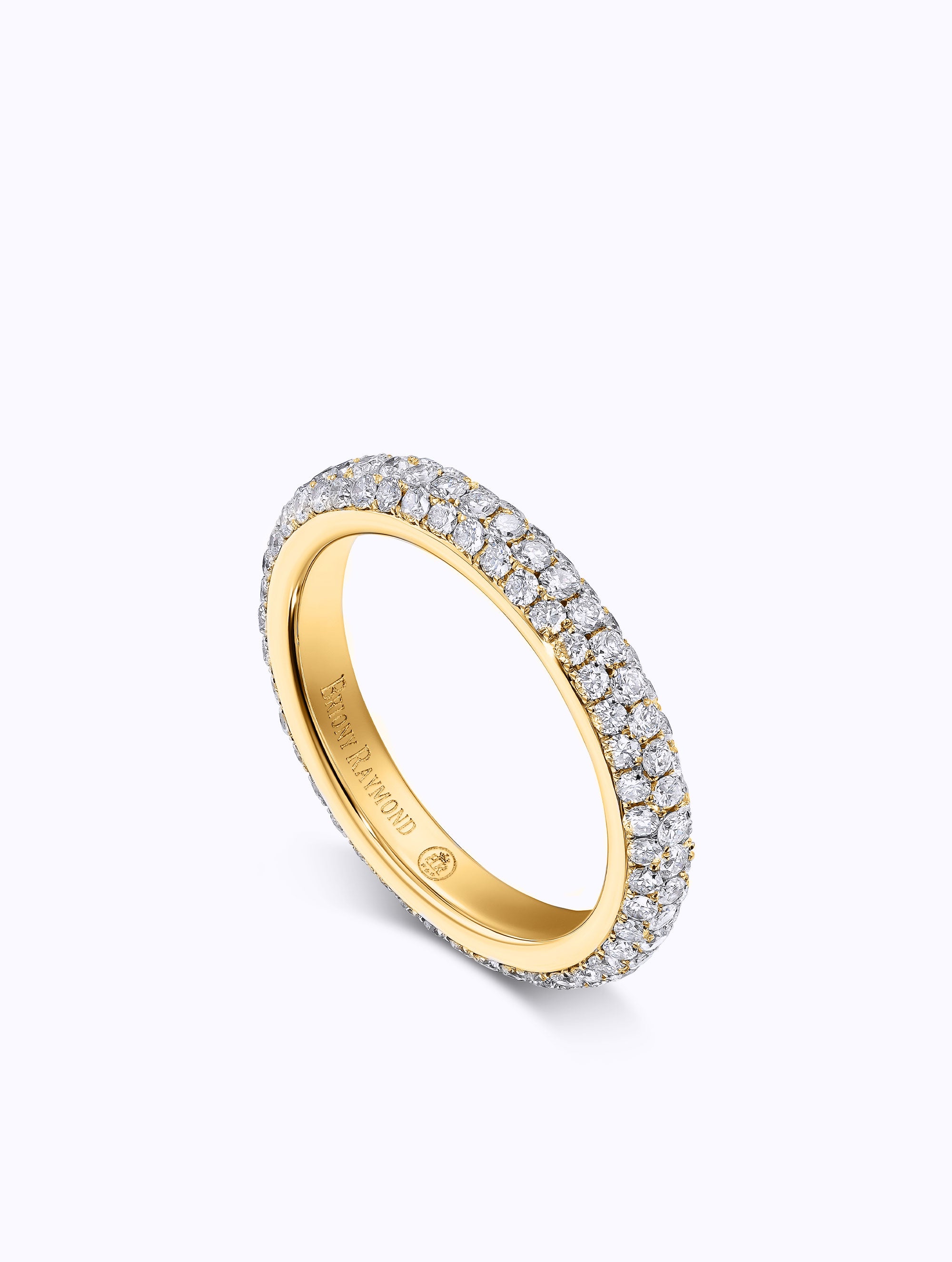 Skinny Sloan Pavé Diamond Ring