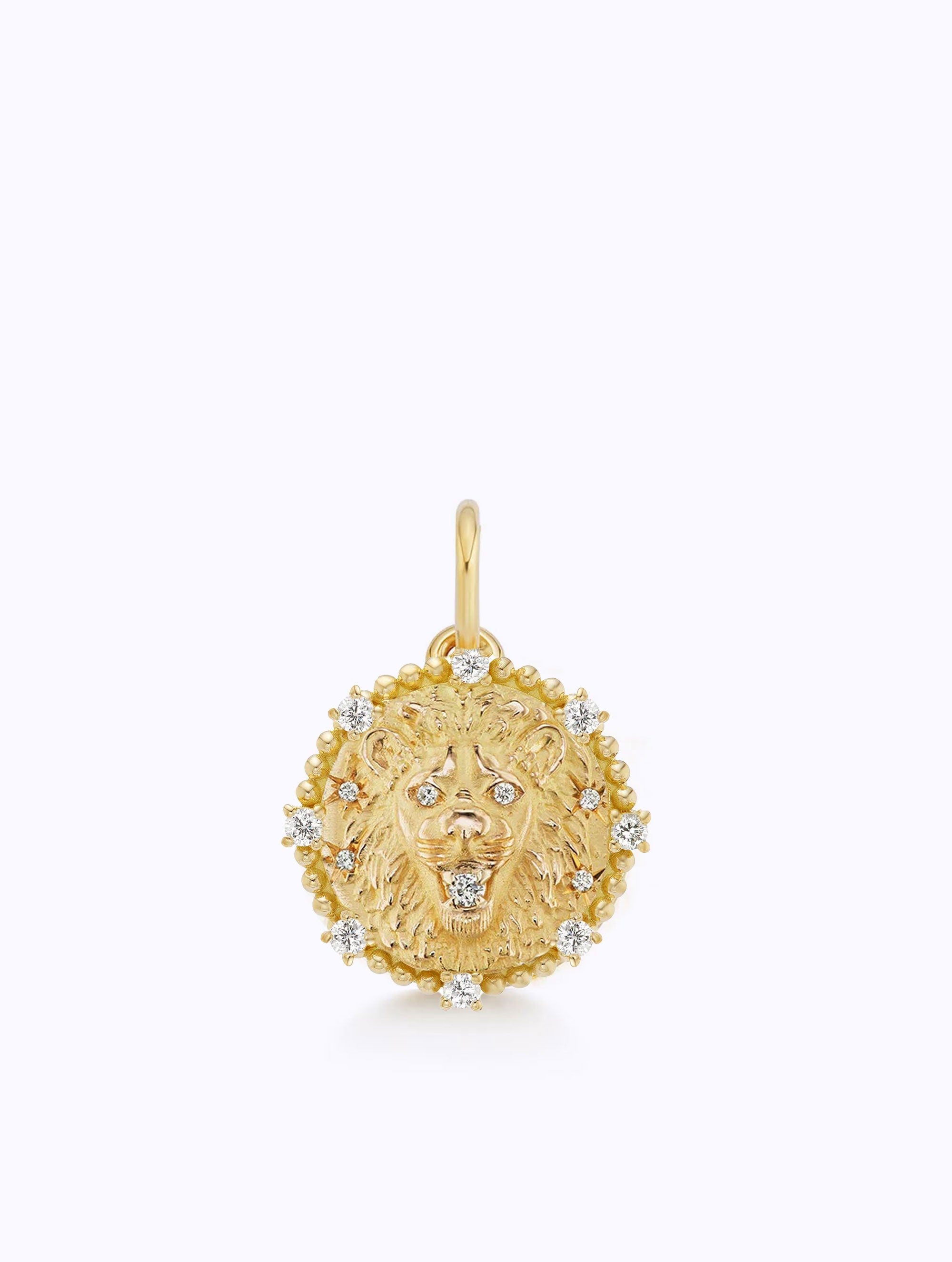 8 DIAMOND ZODIAC MEDALLION