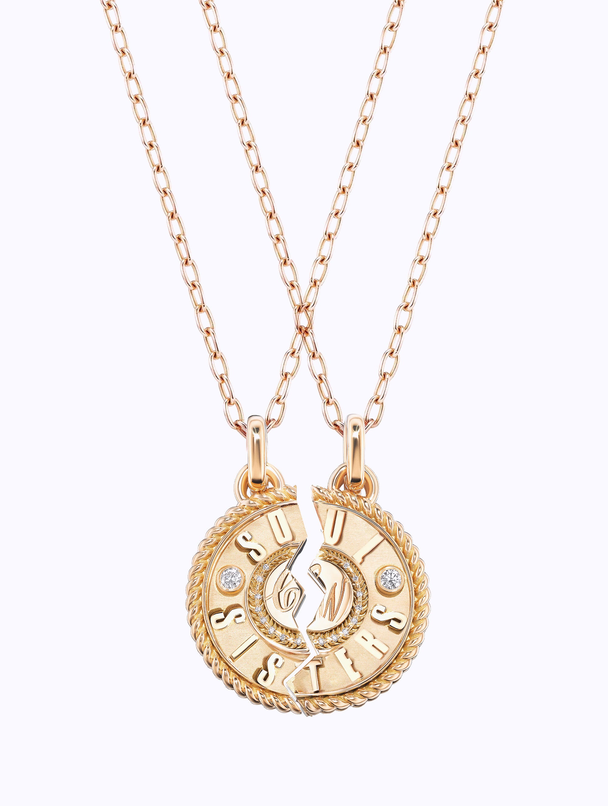 'SOUL SISTERS' DUET MEDALLION SET
