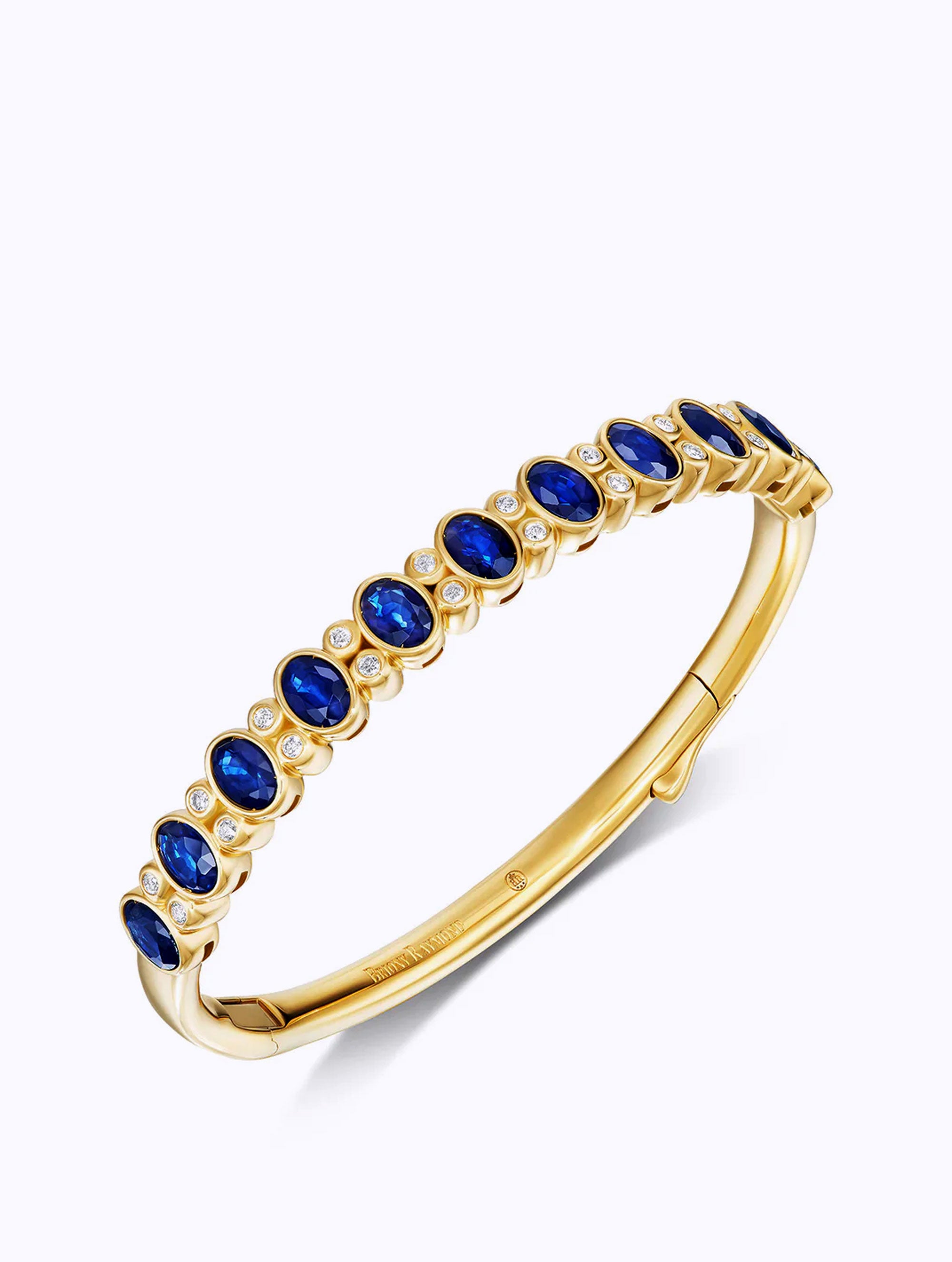SAPPHIRE & DIAMOND BRACELET