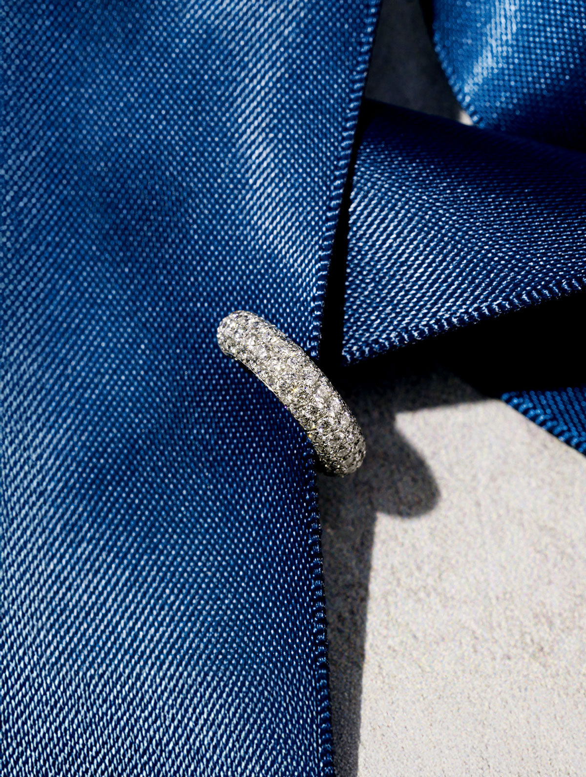 Slim Sloan Pavé Diamond Ear Cuff