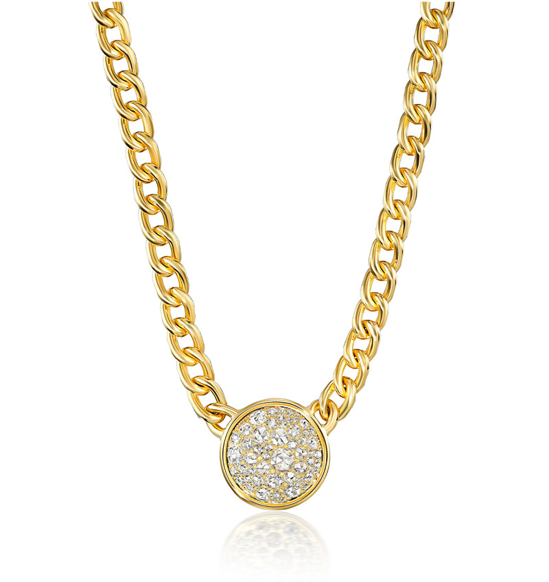 Sloan Rose Cut Diamond Necklace