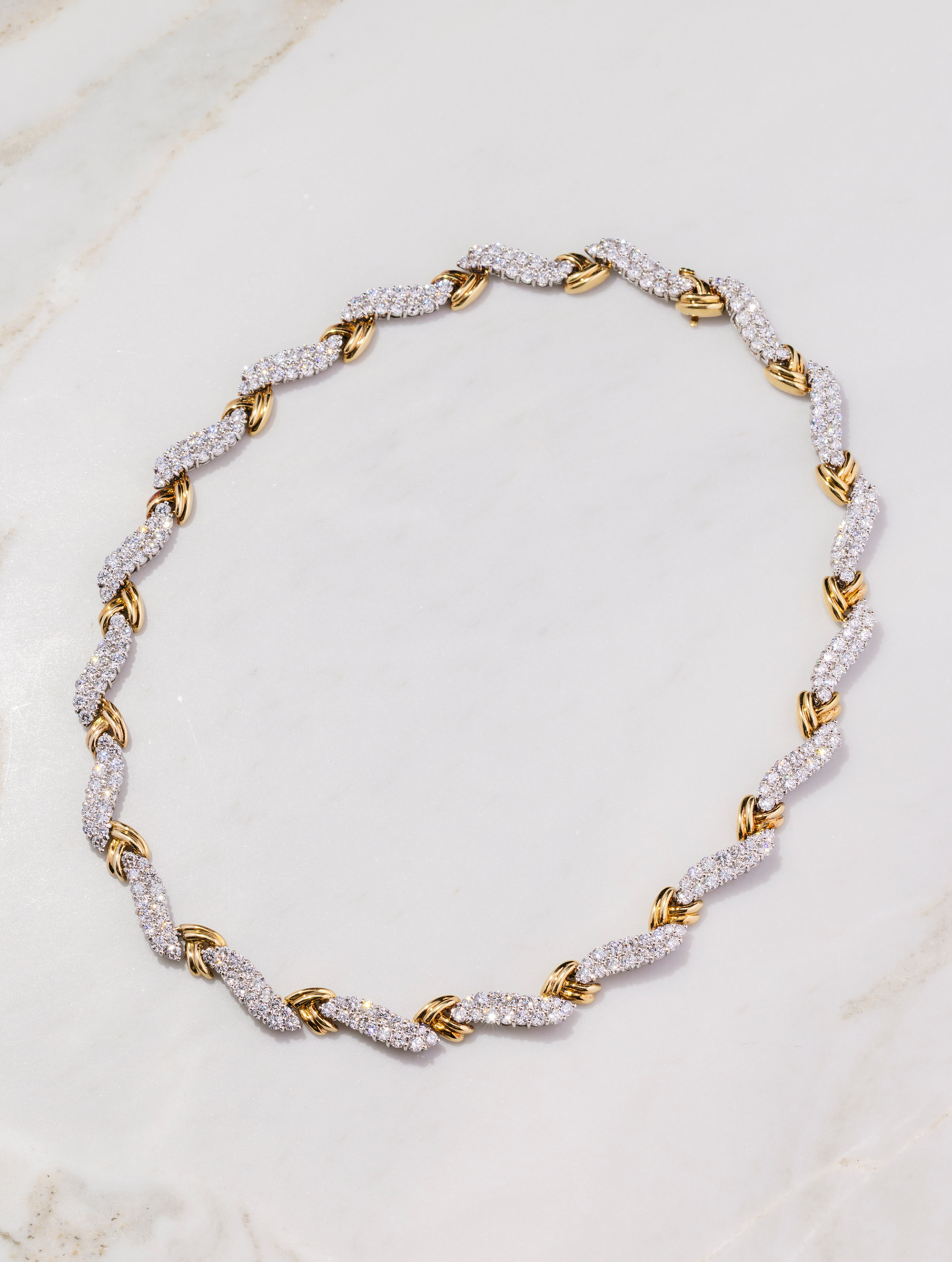 Tiffany & Co. Diamond Necklace, circa 1990