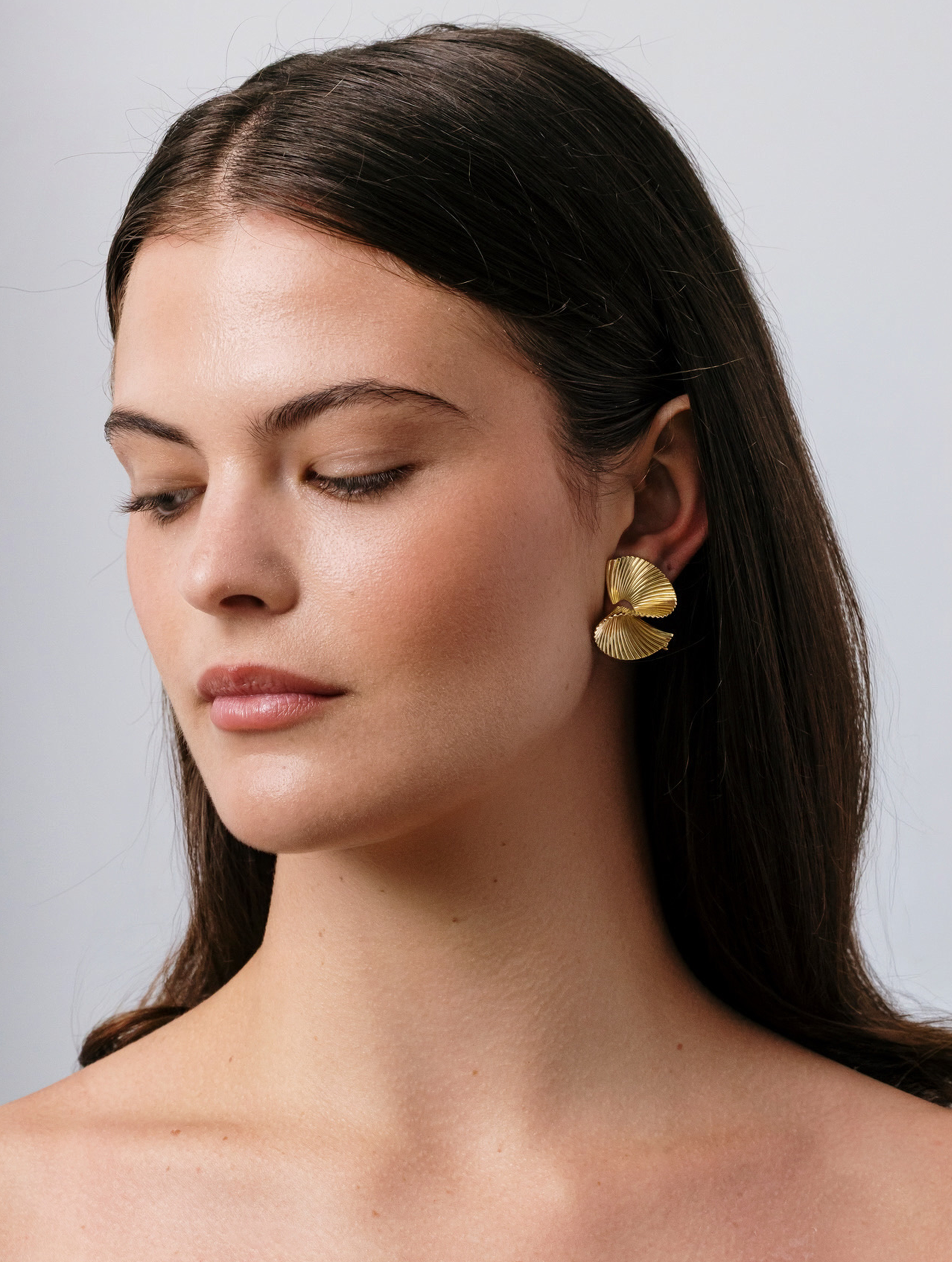 Vintage Tiffany & Co. Fluted Swirl Earrings
