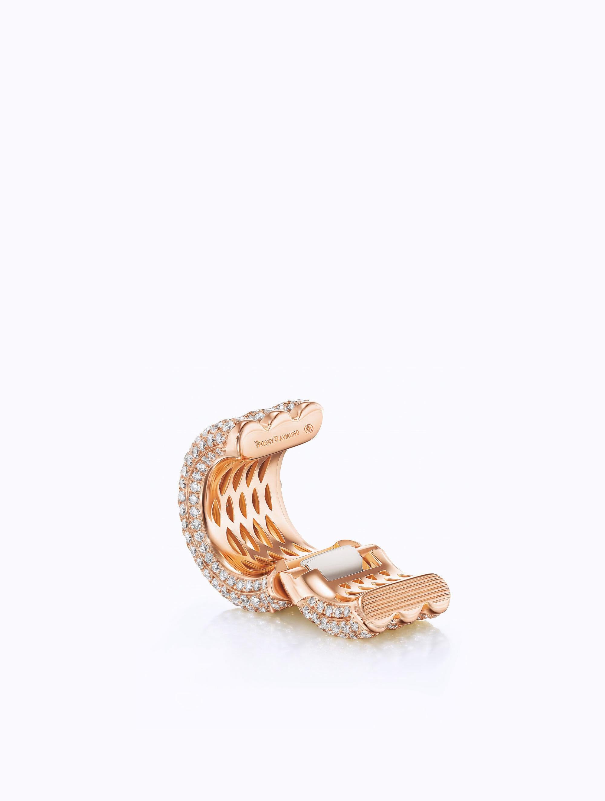 Sloan Triple Pavé Diamond Ear Cuff