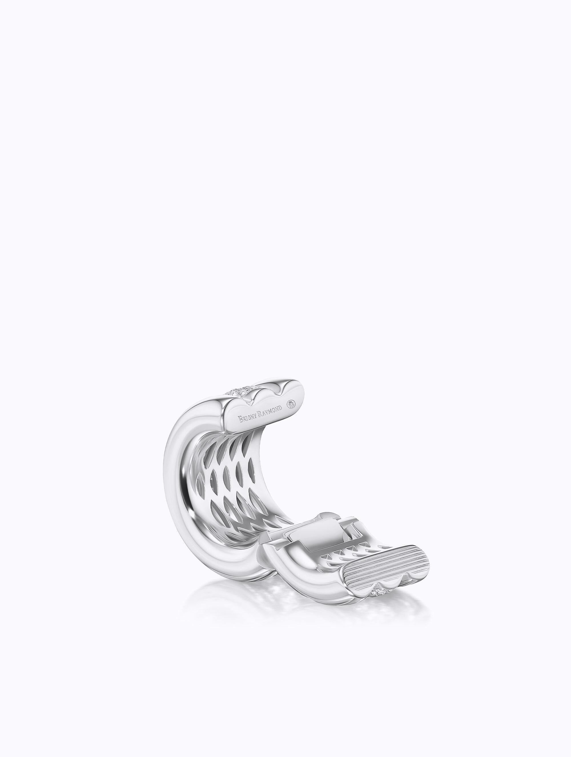 Sloan Triple Diamond & Gold Ear Cuff