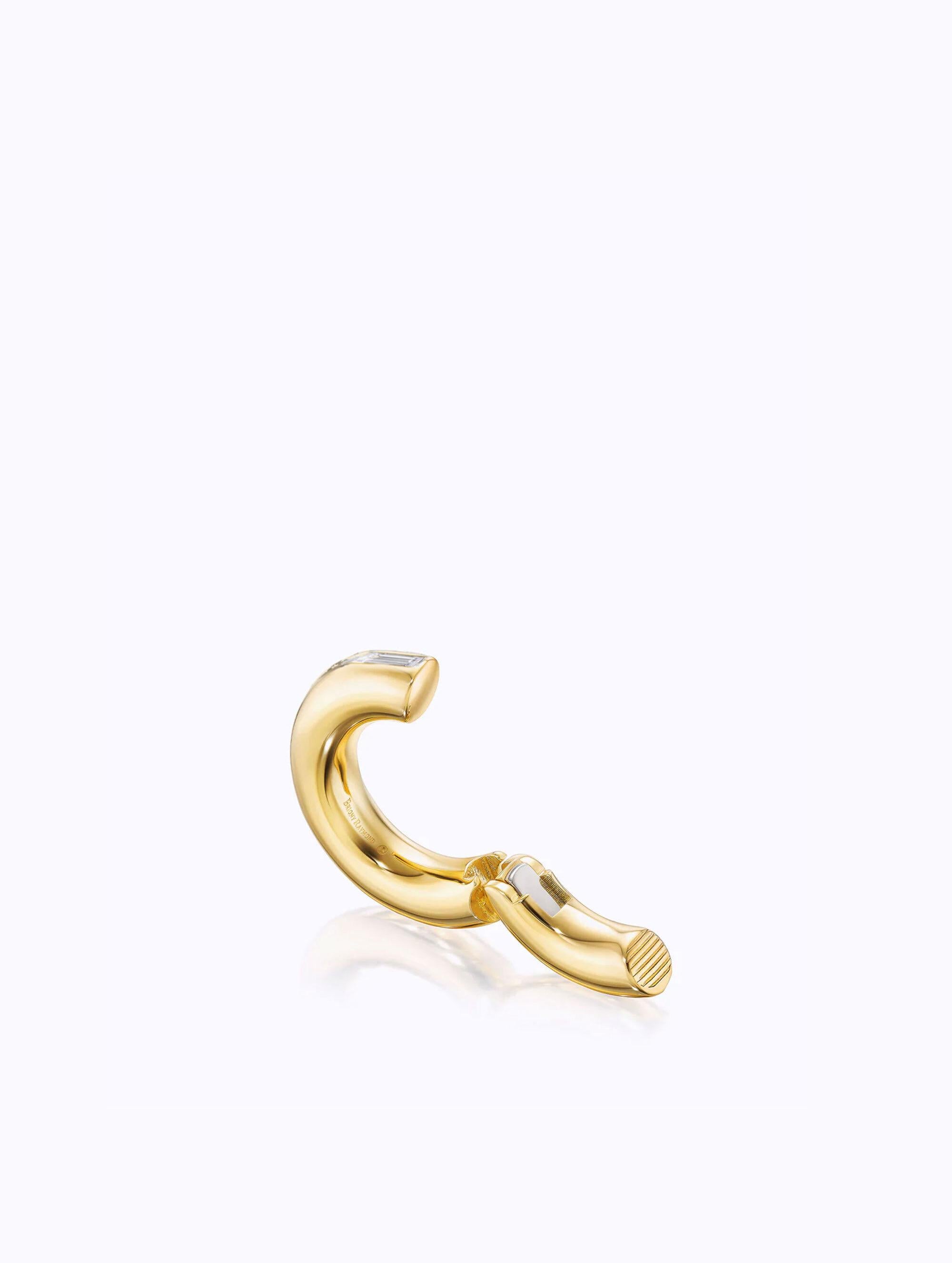 Regent Diamond Baguette Ear Cuff
