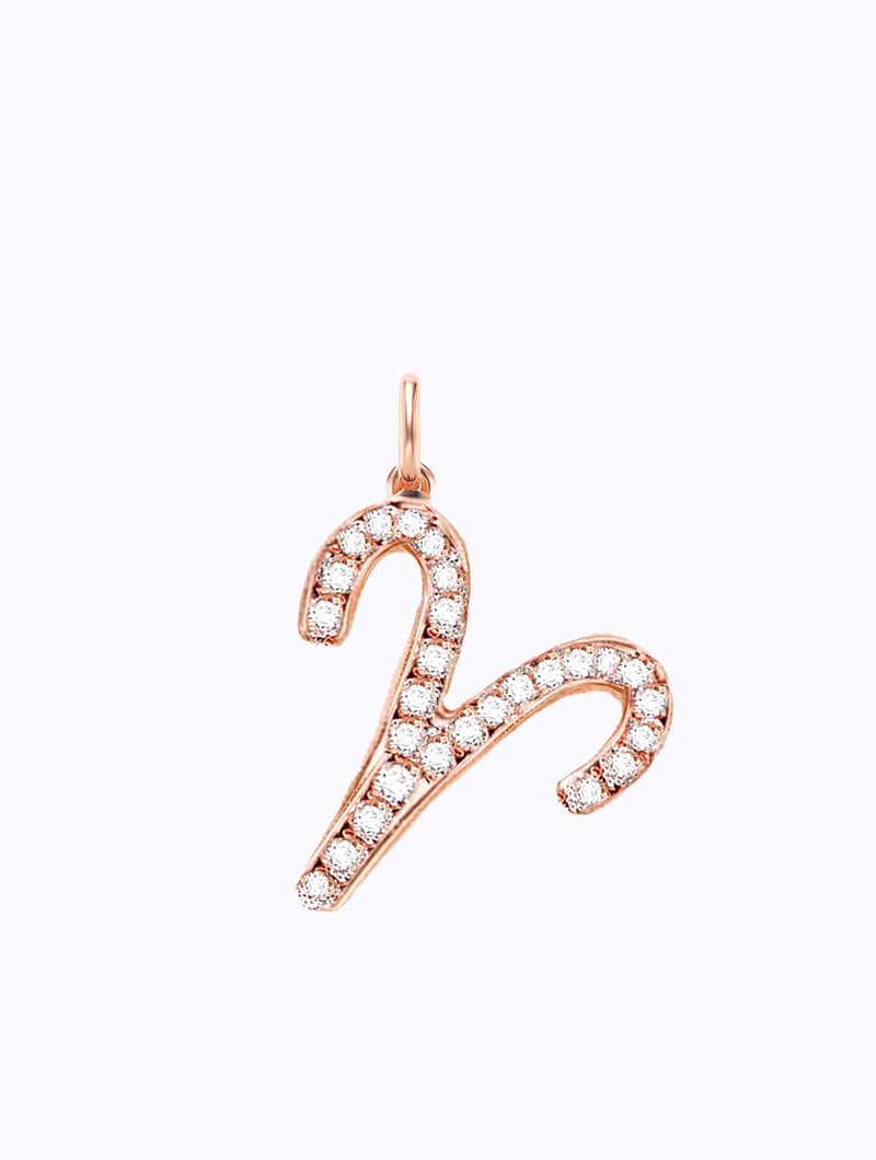 Aurora Diamond Zodiac Pendant