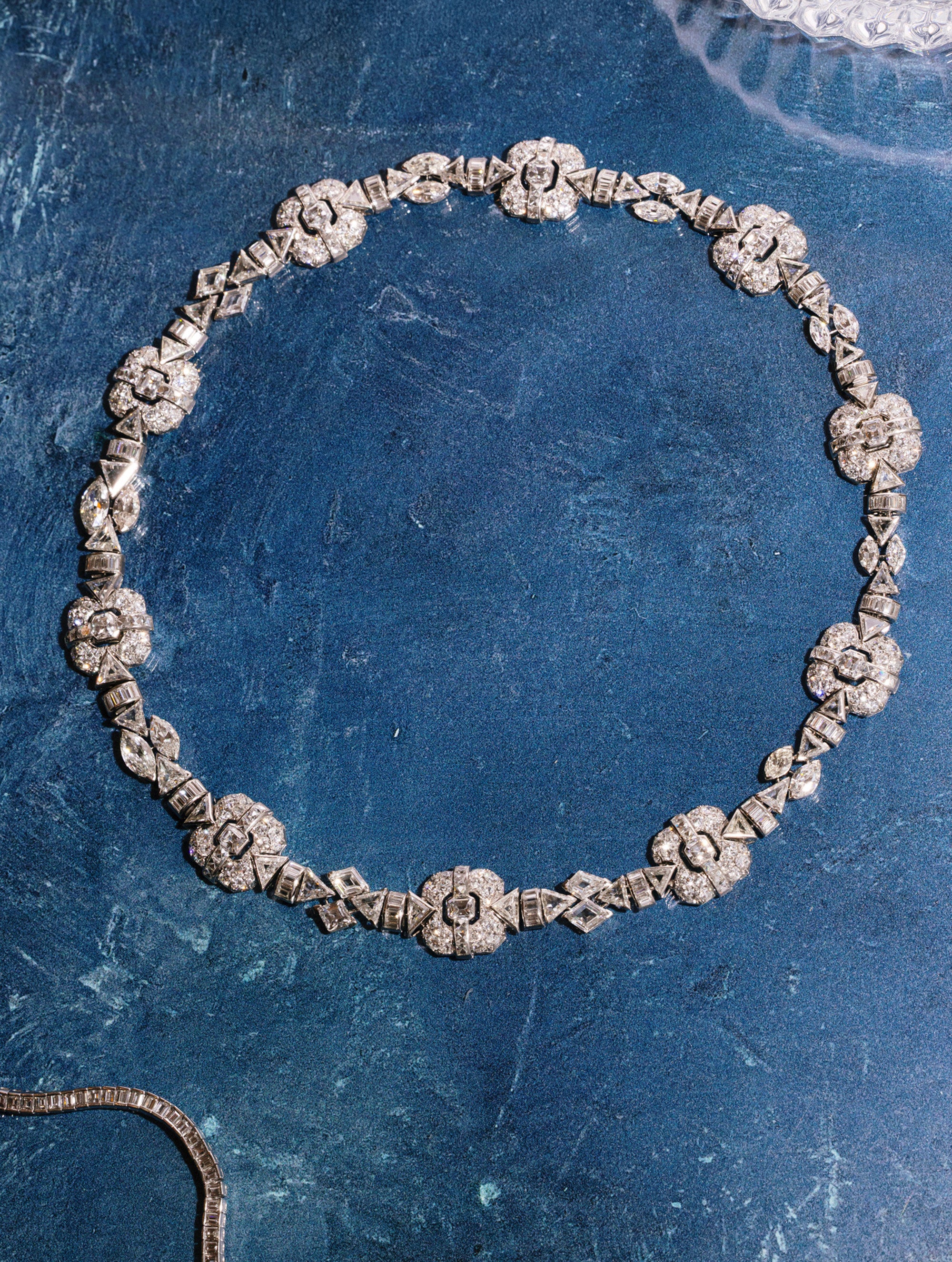 Art Deco Diamond Necklace, Circa 1930s