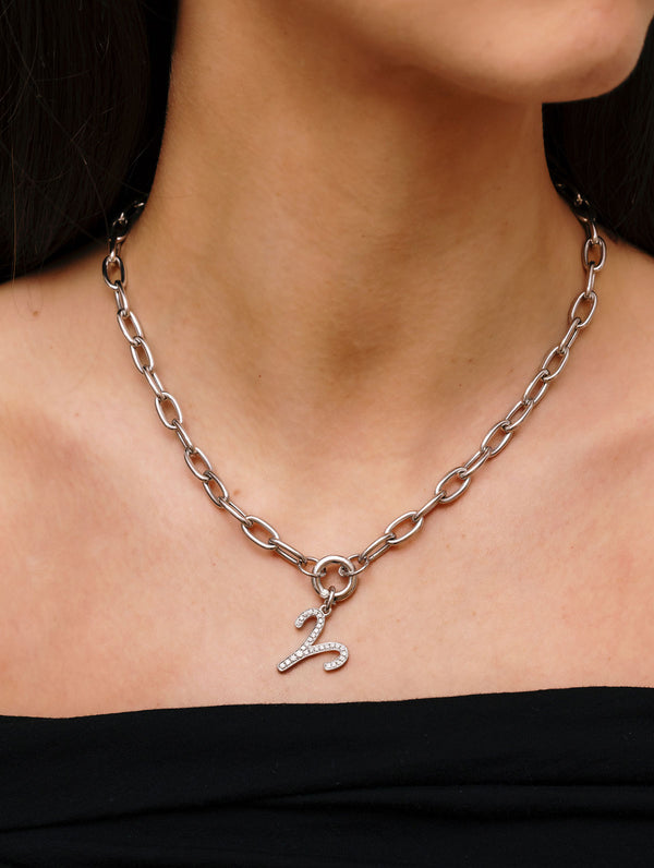 Aurora Diamond Zodiac Pendant