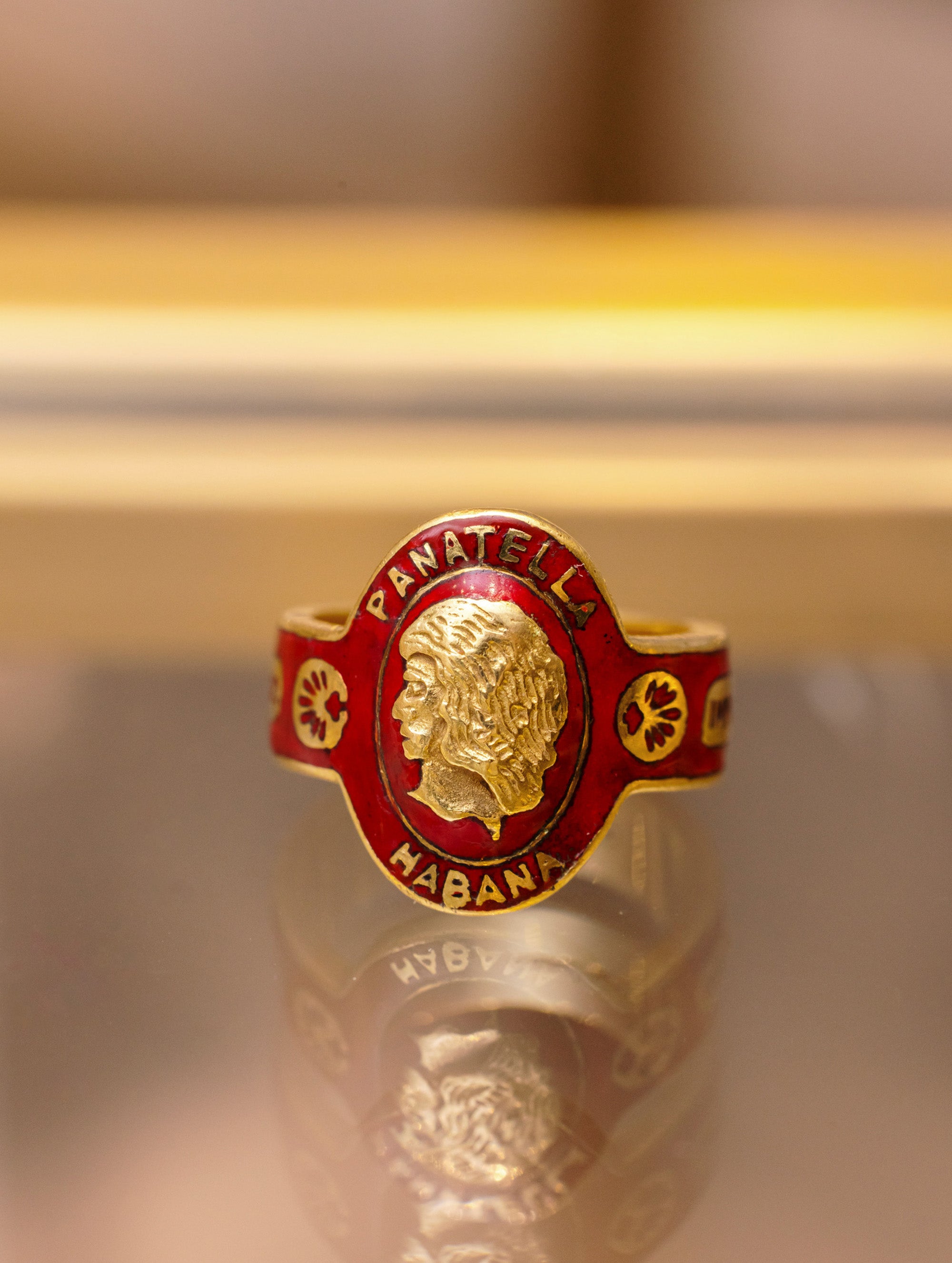 Vintage Cartier Enamel Cigar Band