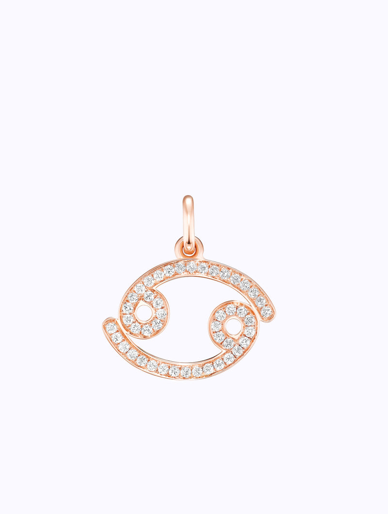 Aurora Diamond Zodiac Pendant