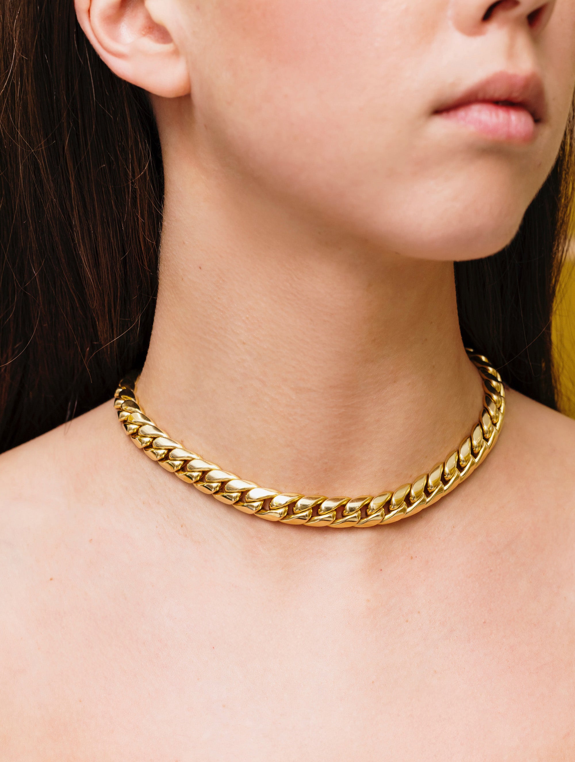 VINTAGE CURB LINK NECKLACE
