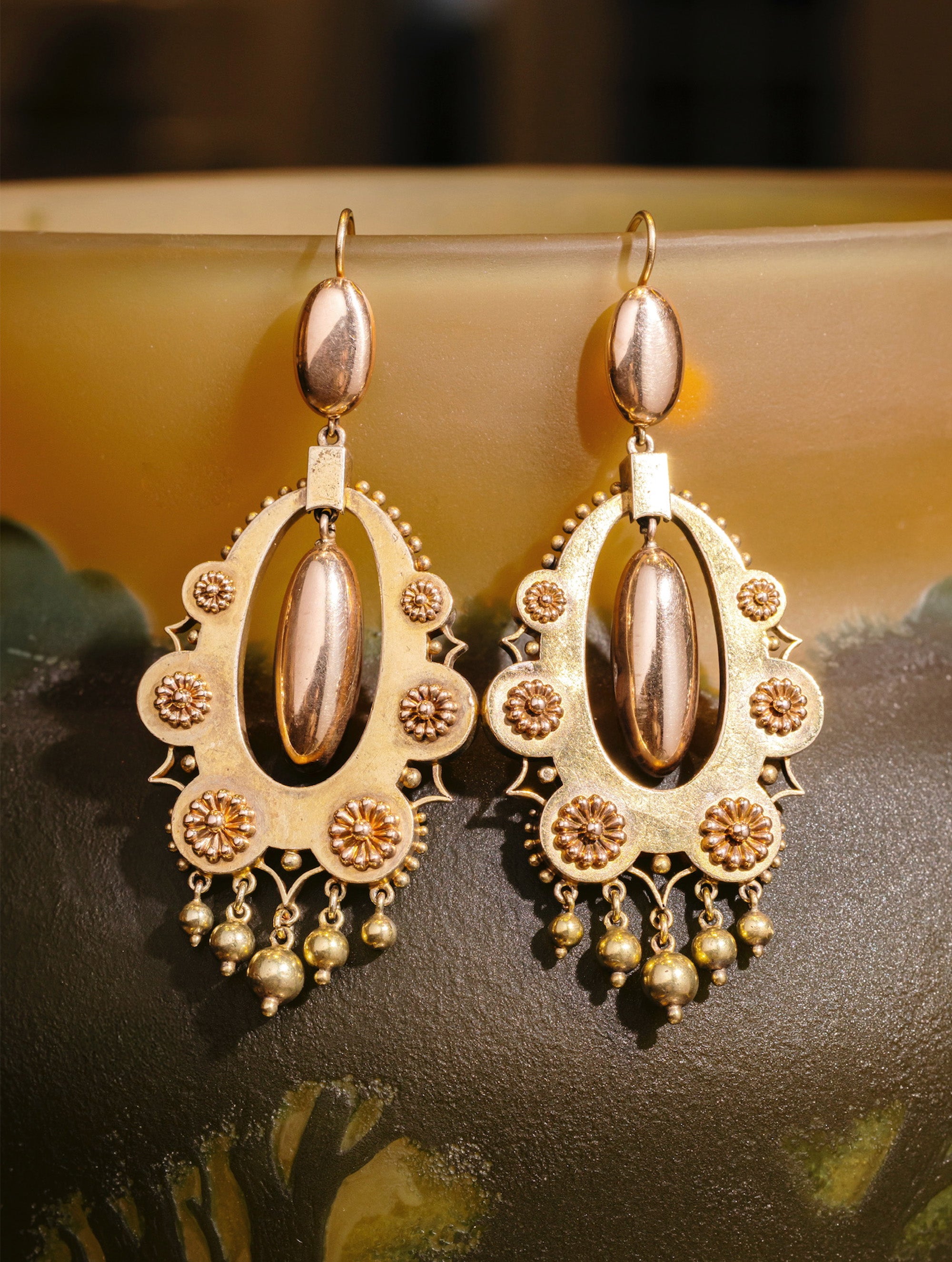 Vintage Chandelier Drop Earrings