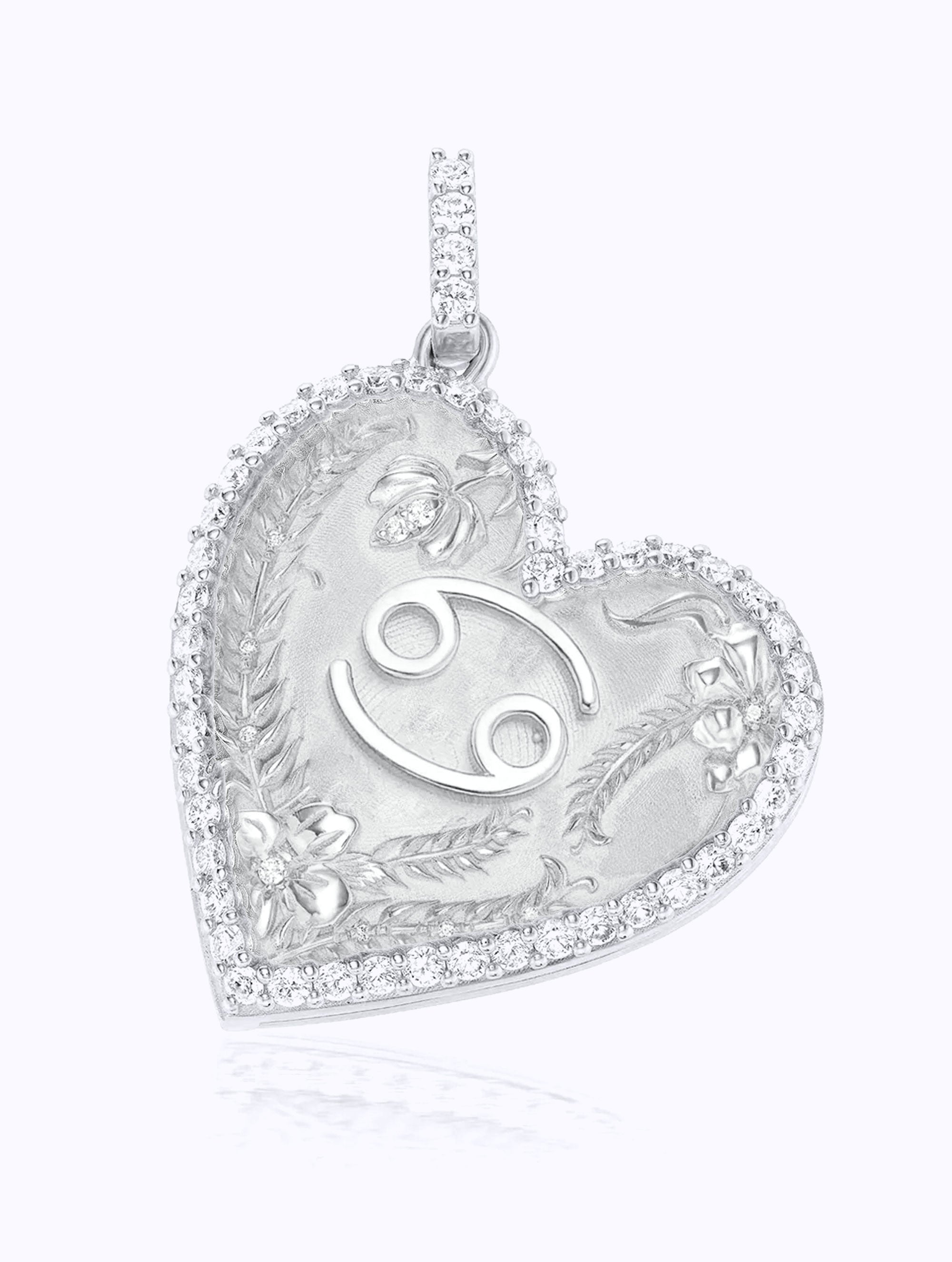 Memoir Diamond Zodiac Heart Locket