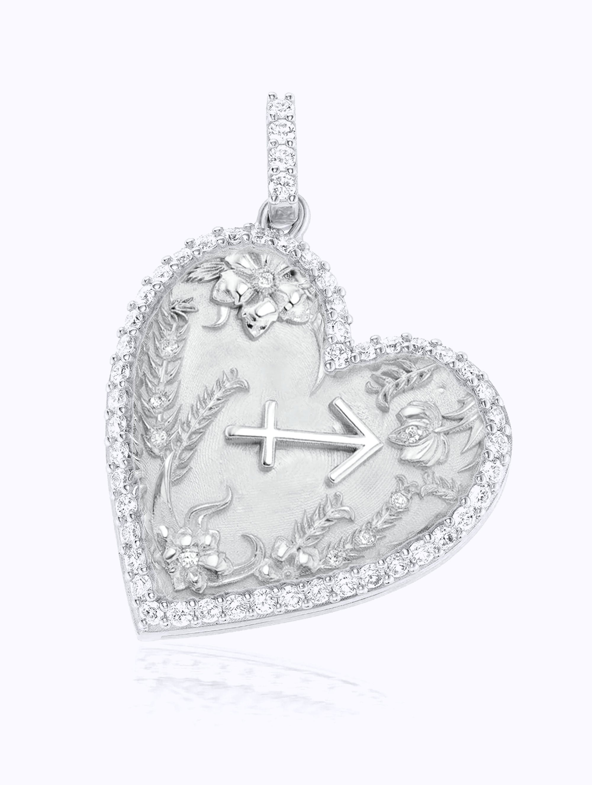 Memoir Diamond Zodiac Heart Locket