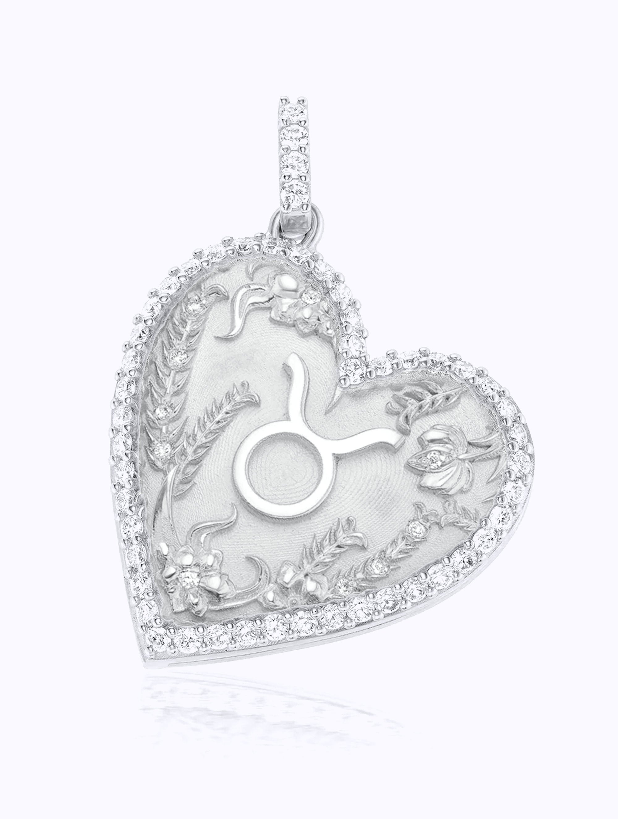 Memoir Diamond Zodiac Heart Locket