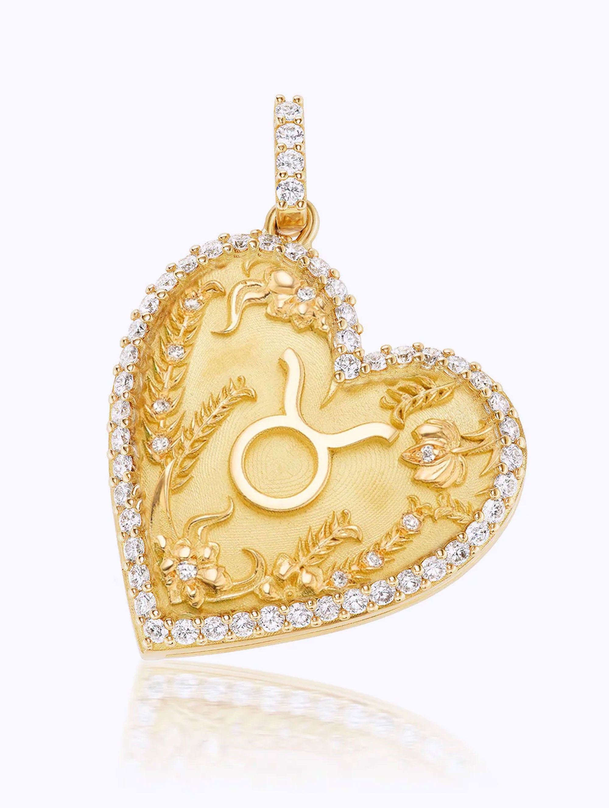 Memoir Diamond Zodiac Heart Locket