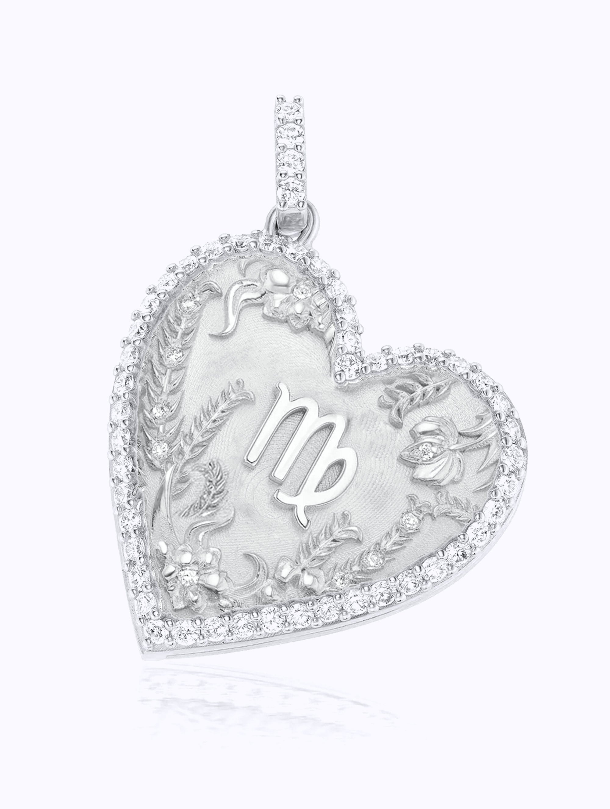 Memoir Diamond Zodiac Heart Locket