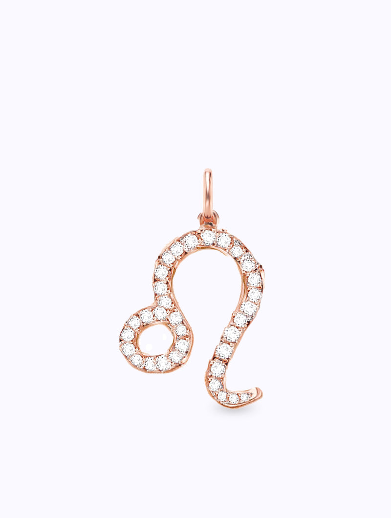 Aurora Diamond Zodiac Pendant